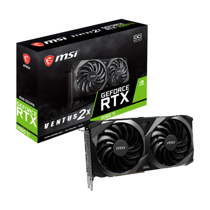 MSI GeForce RTX 3060 Ti VENTUS 2X OC - Grafikkarte