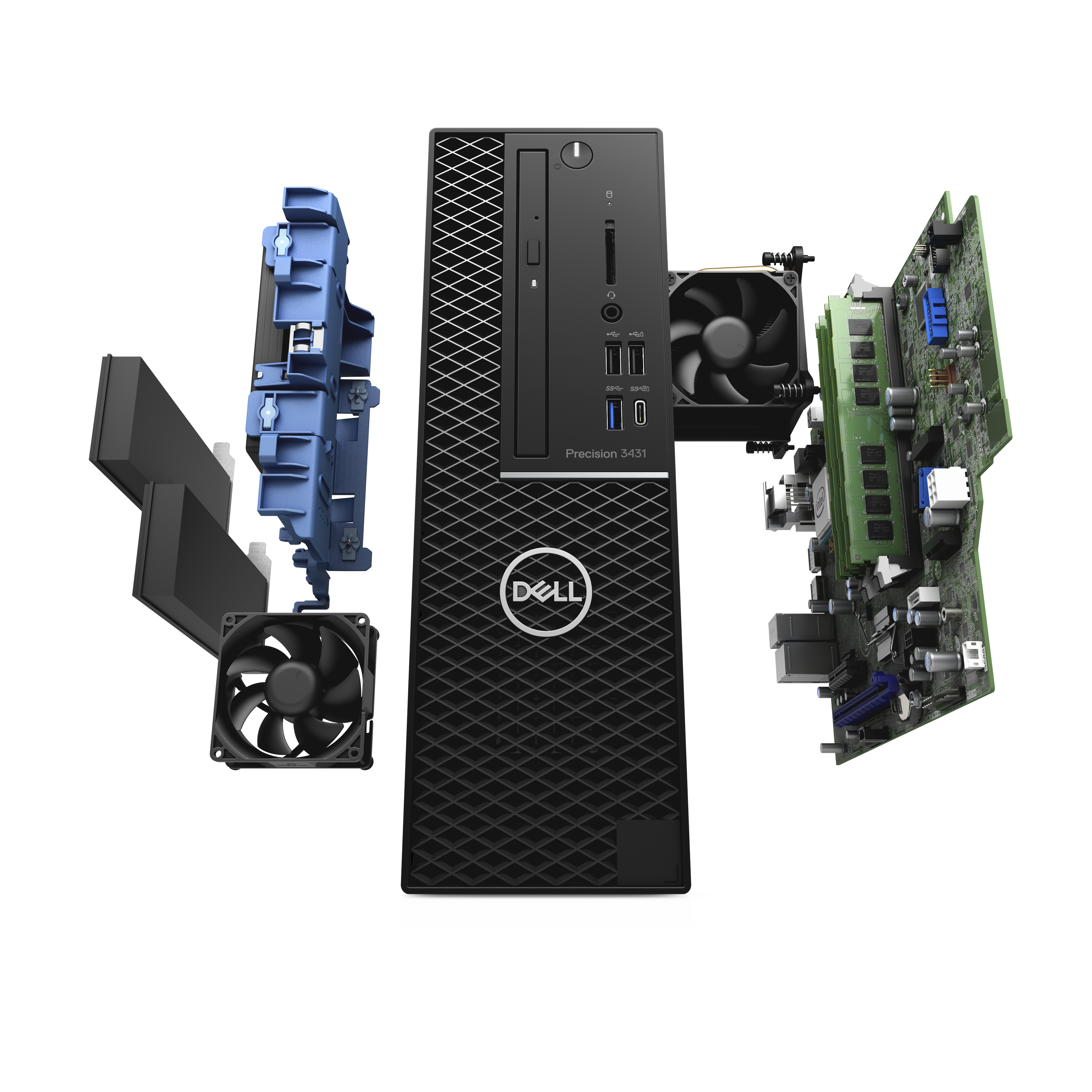 DELL - B2B Precision 3431 - Intel® Core™ i7 i7-8700 - 8 GB - 256 GB