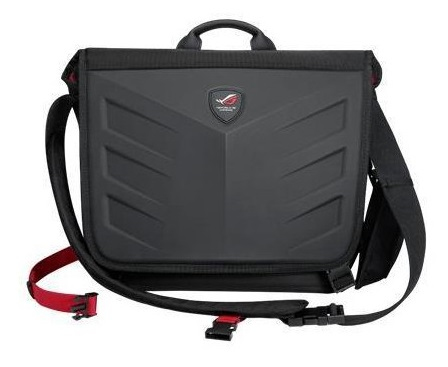 ASUS ROG Ranger Messenger Notebookhülle Umhängetasche, Schwarz