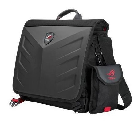 ASUS ROG Ranger Messenger Notebookhülle Umhängetasche, Schwarz