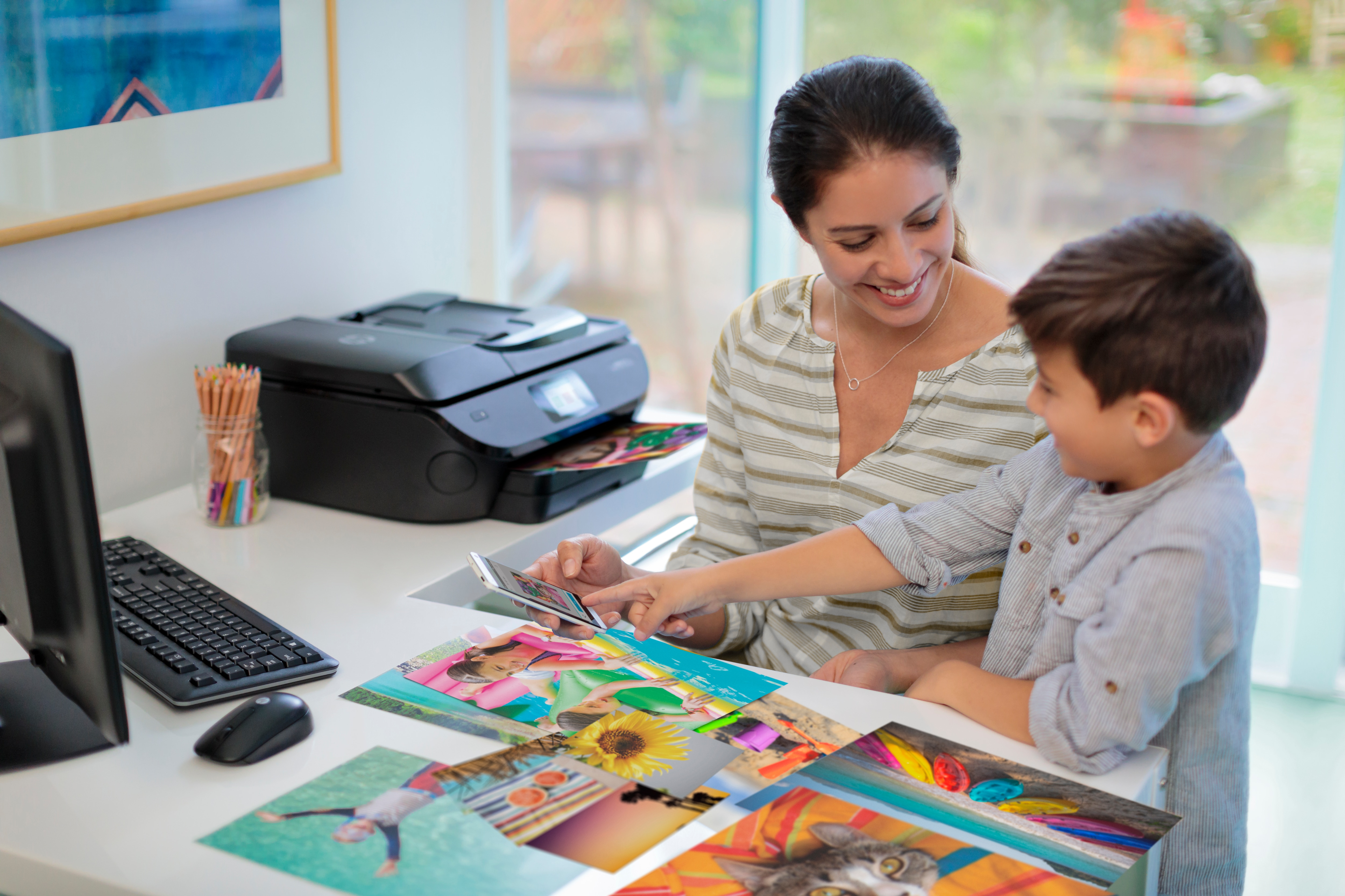 HP ENVY Photo 7830 (Instant Ink) 4-in-1 Multifunktionsdrucker