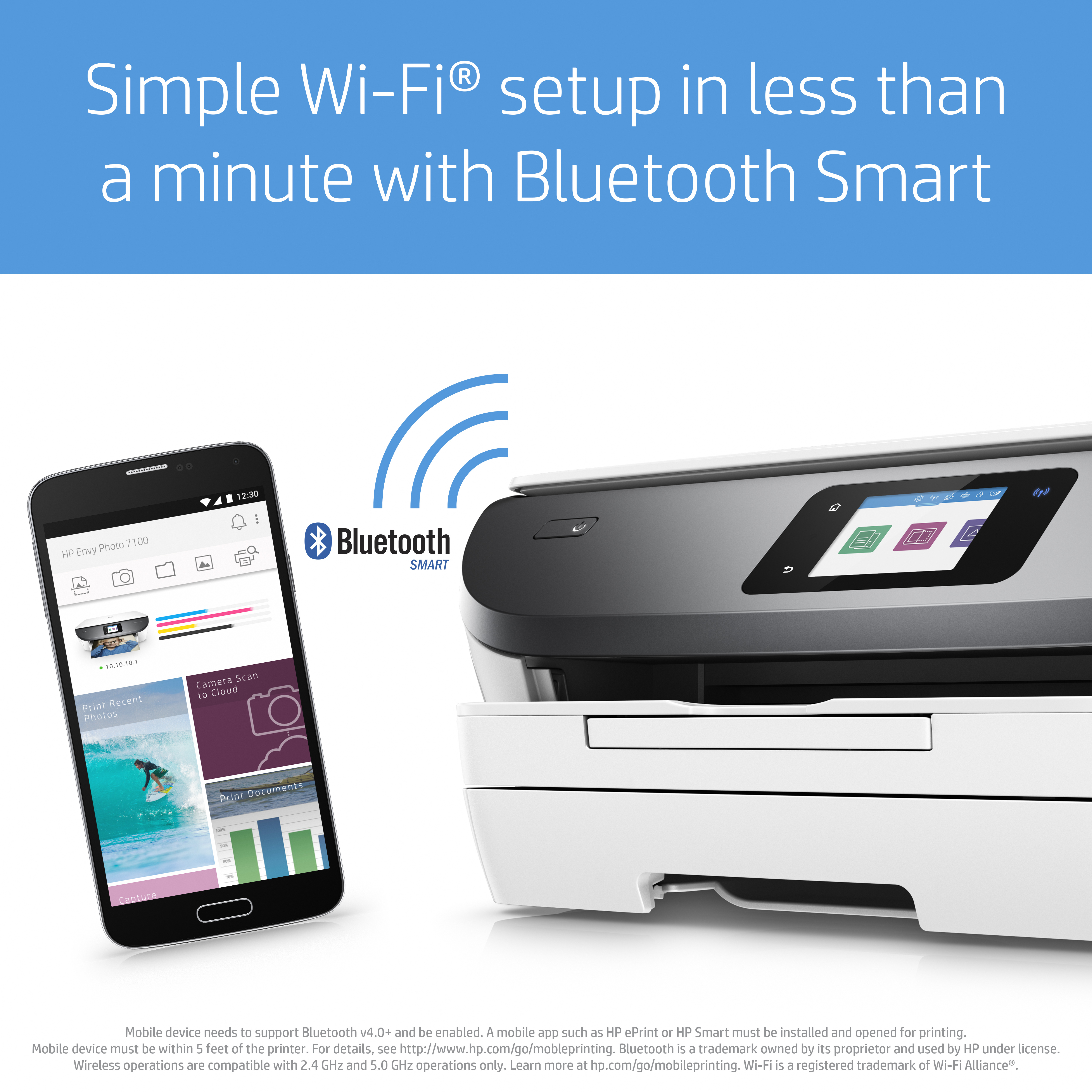 HP Envy Photo 7134 (Instant Ink) 3-in-1 Multifunktionsdrucker