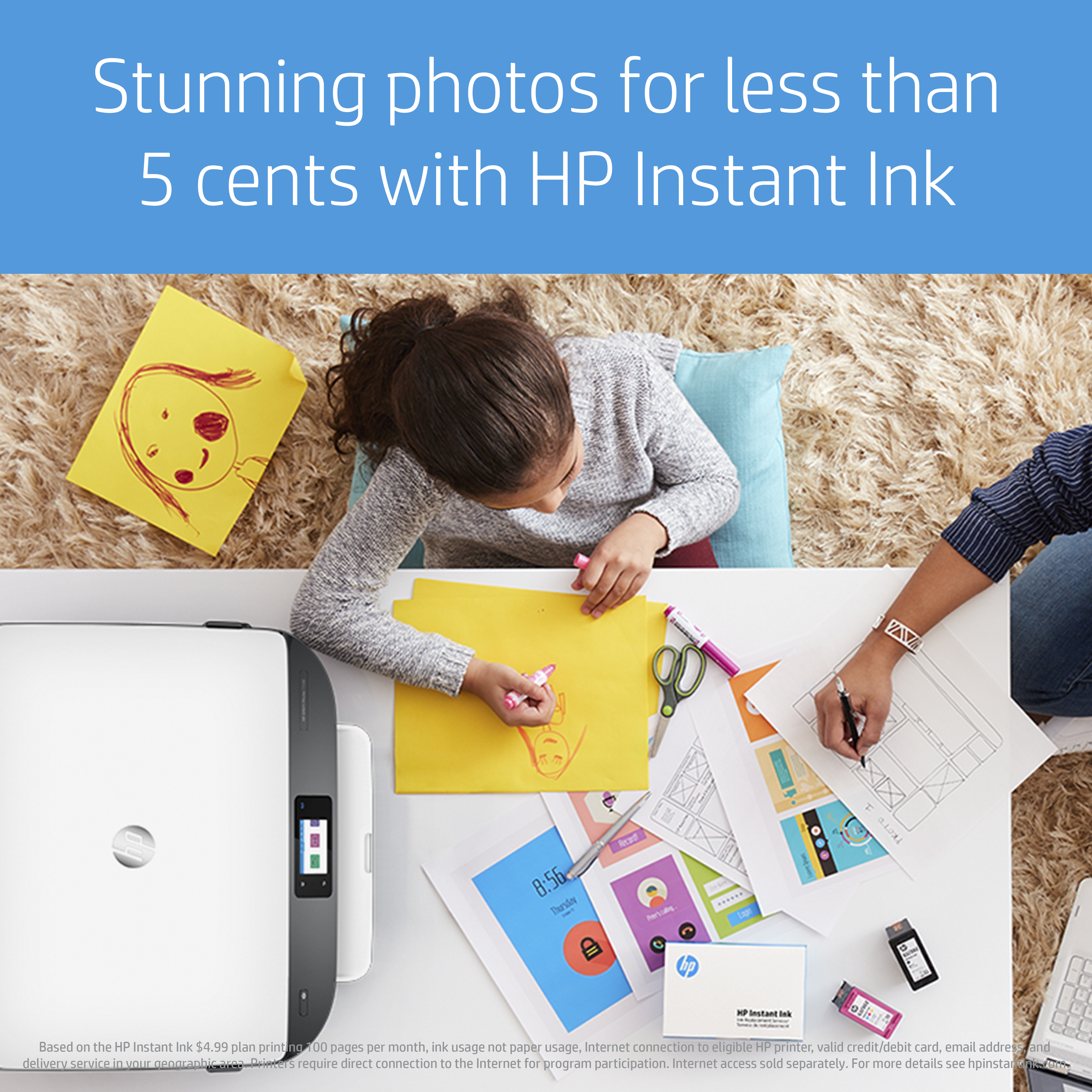 HP Envy Photo 7134 (Instant Ink) 3-in-1 Multifunktionsdrucker