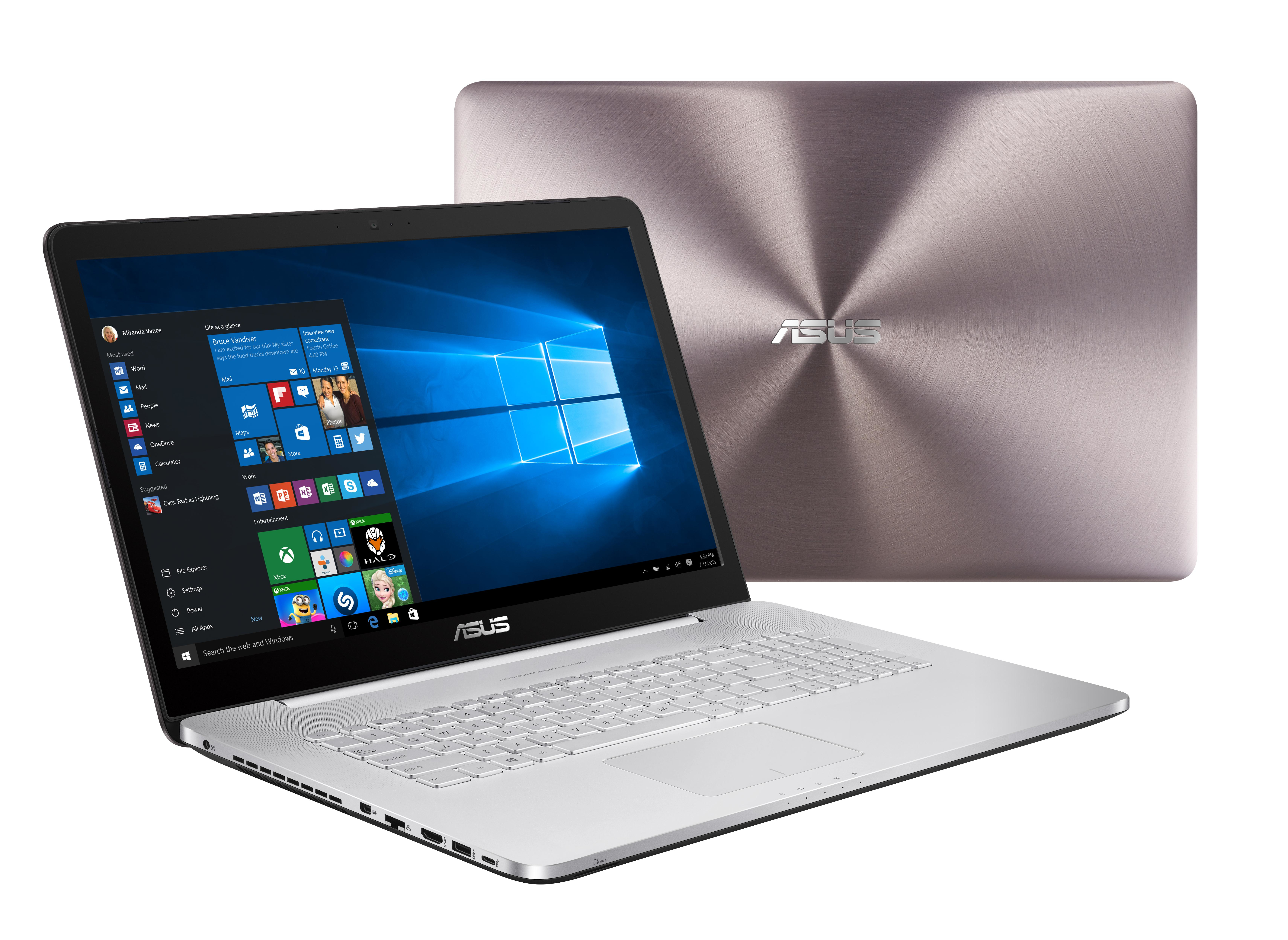 ASUS N752VX-GC090T - 17,3 Zoll - Intel® Core™ i7 i7-6700HQ - 16 GB - 1 TB - NVIDIA GeForce® GTX 950 - Windows 10 Home (64 Bit)