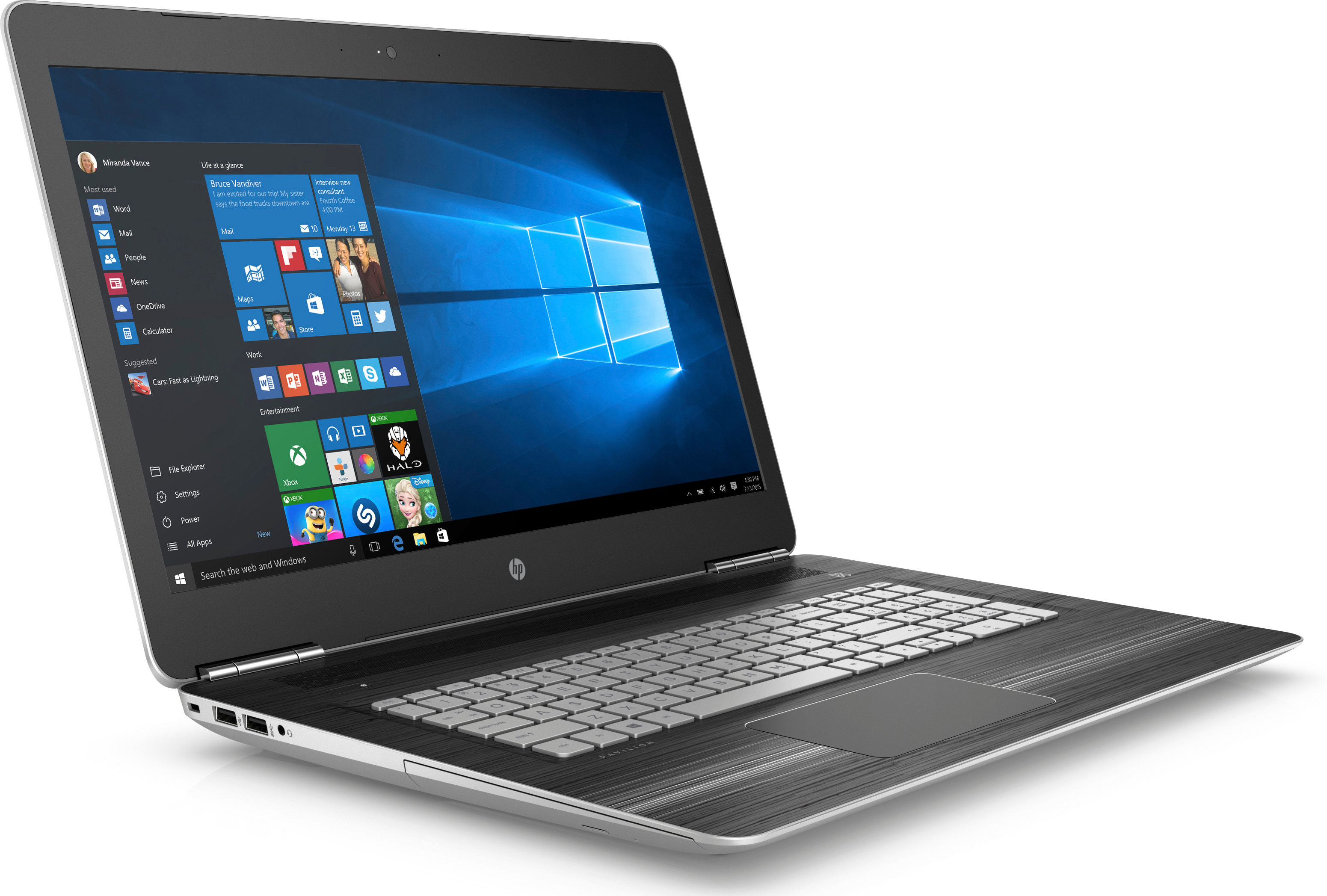 HP Pavilion 17-ab230ng - 17,3 Zoll - Intel® Core™ i7 i7-7700HQ - 16 GB - 1 TB - NVIDIA GeForce® GTX 1050 - Windows 10 Home (64 Bit)