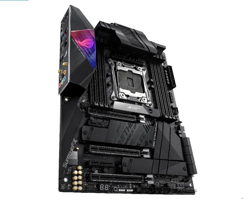 ASUS Rog Strix X299-E Gaming II Mainboard Schwarz
