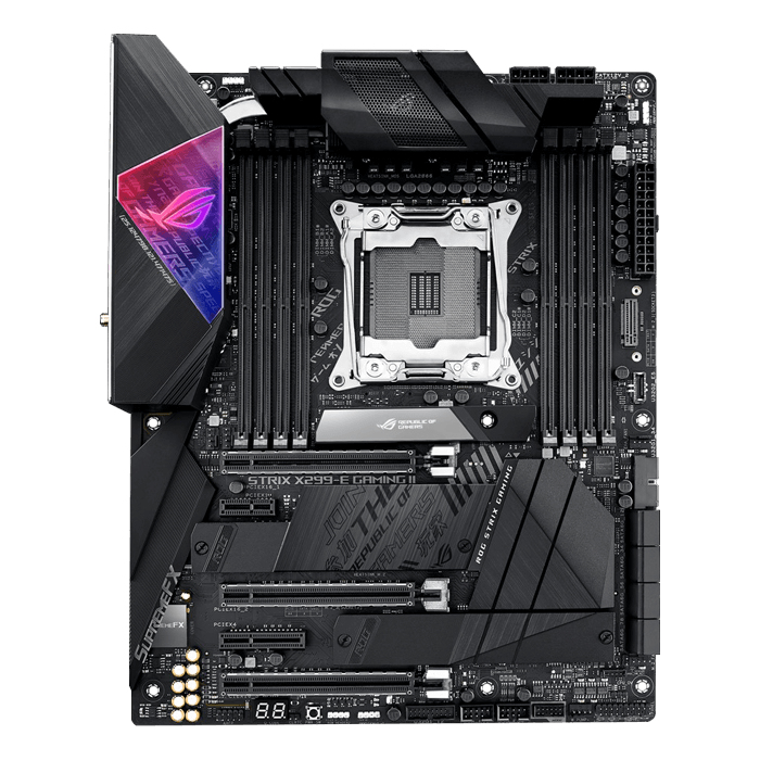 ASUS Rog Strix X299-E Gaming II Mainboard Schwarz