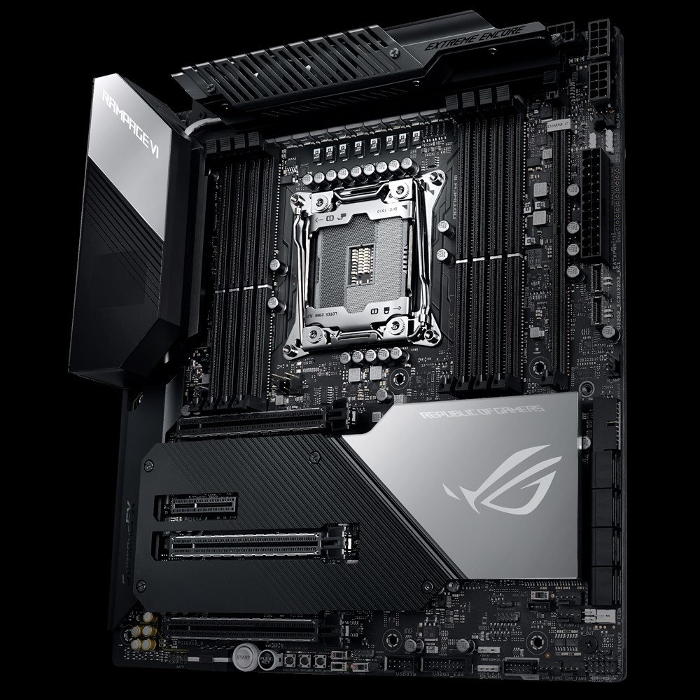 ASUS ROG Rampage VI Extreme Encore Mainboard Schwarz