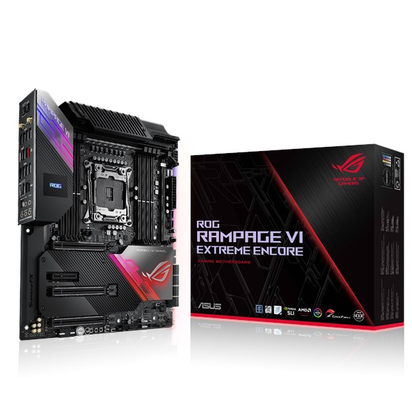 ASUS ROG Rampage VI Extreme Encore Mainboard Schwarz