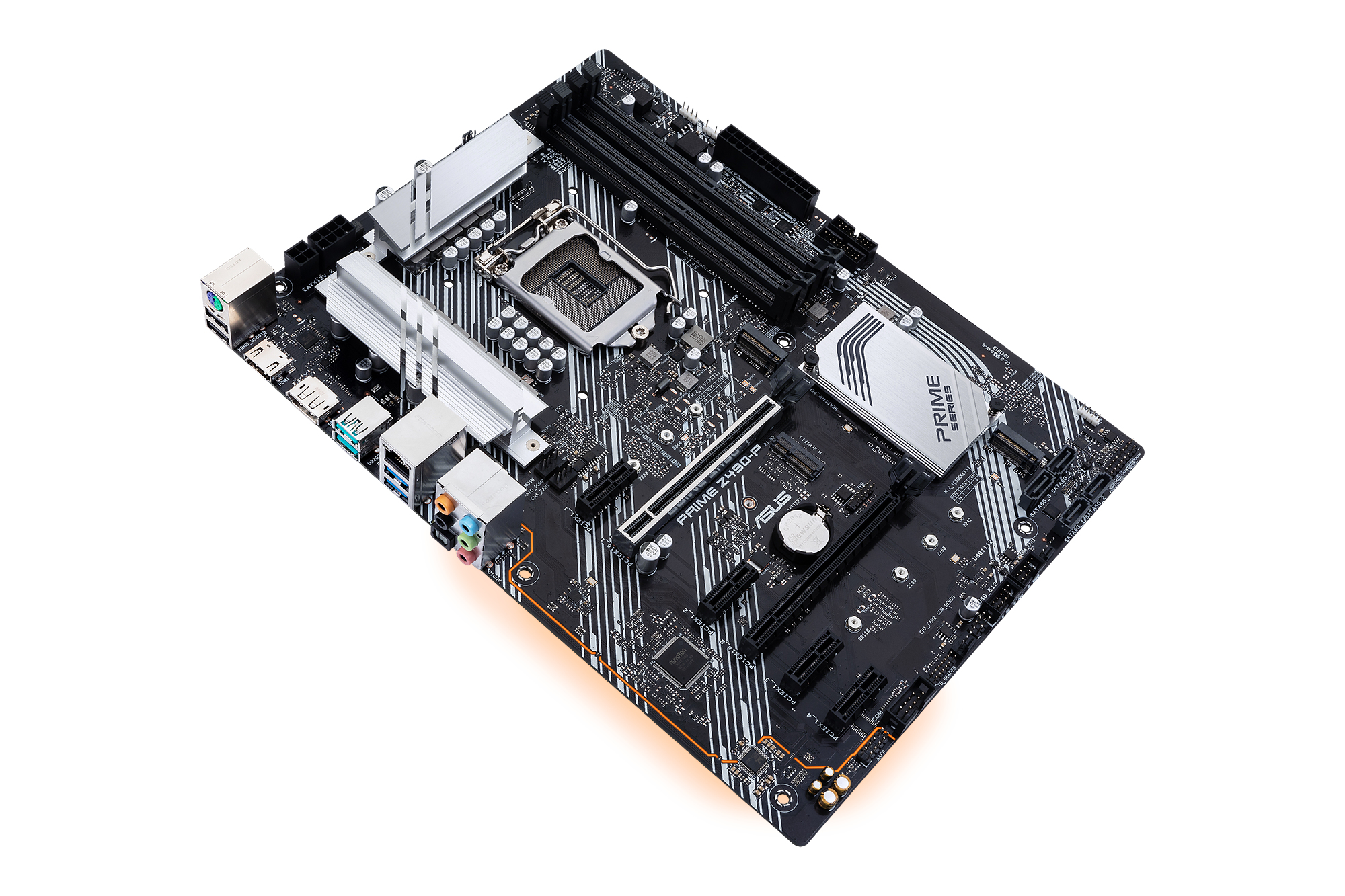 ASUS PRIME Z490-P Mainboard Schwarz
