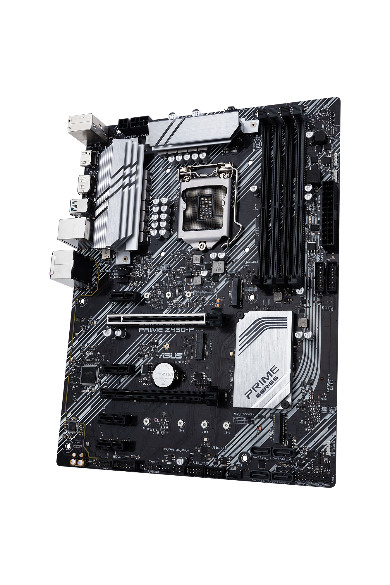 ASUS PRIME Z490-P Mainboard Schwarz