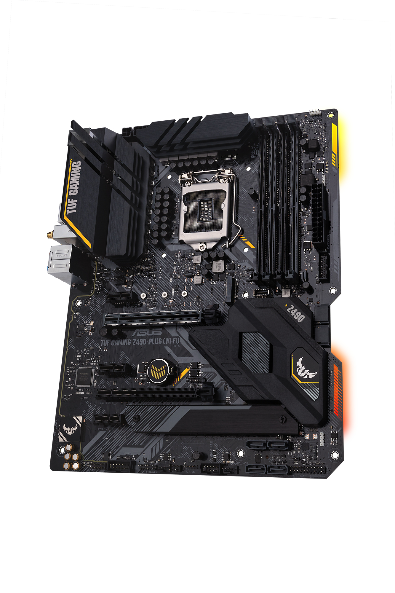 ASUS TUF Gaming Z490-PLUS (WI-FI) Mainboard Schwarz