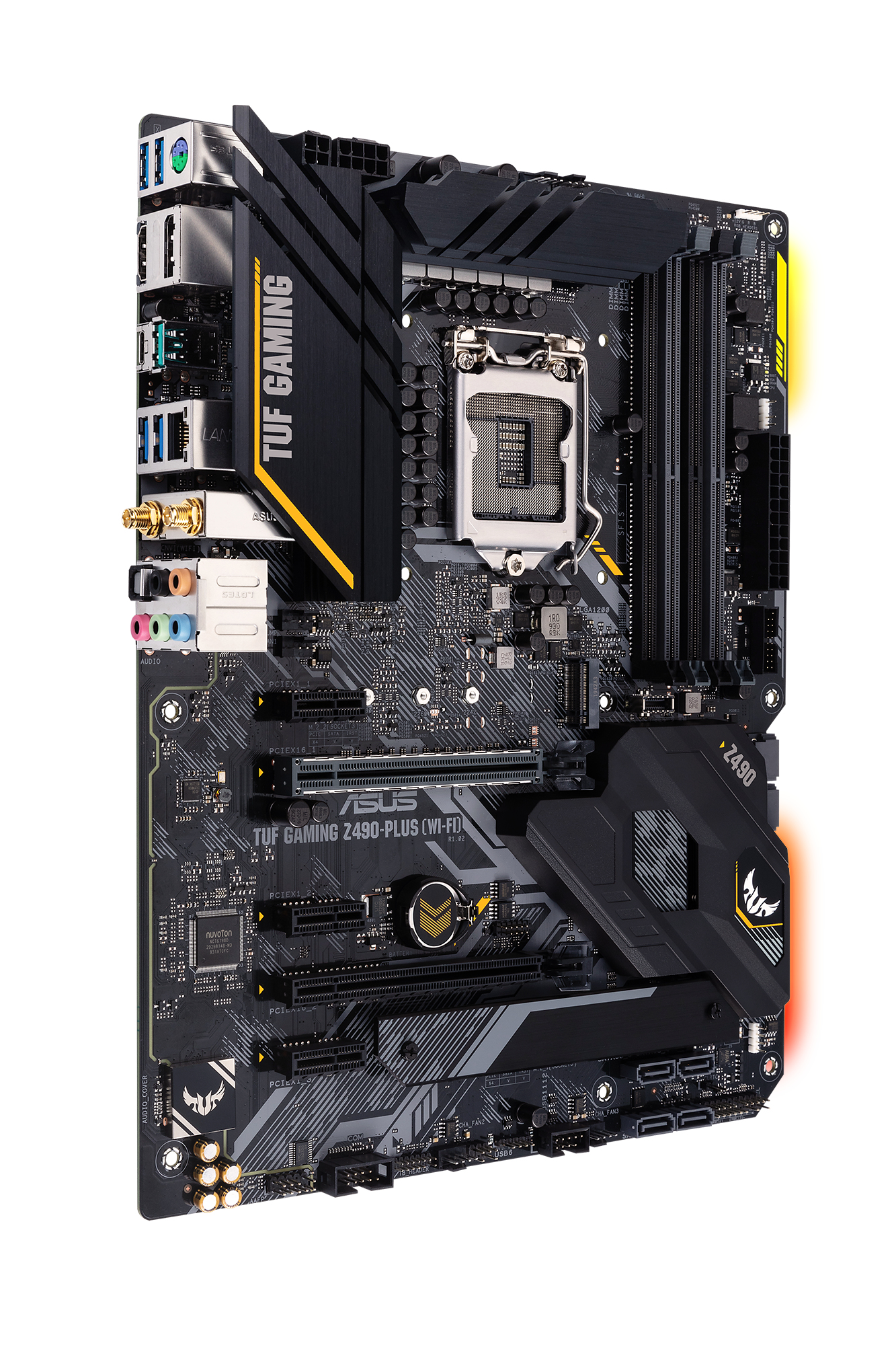 ASUS TUF Gaming Z490-PLUS (WI-FI) Mainboard Schwarz
