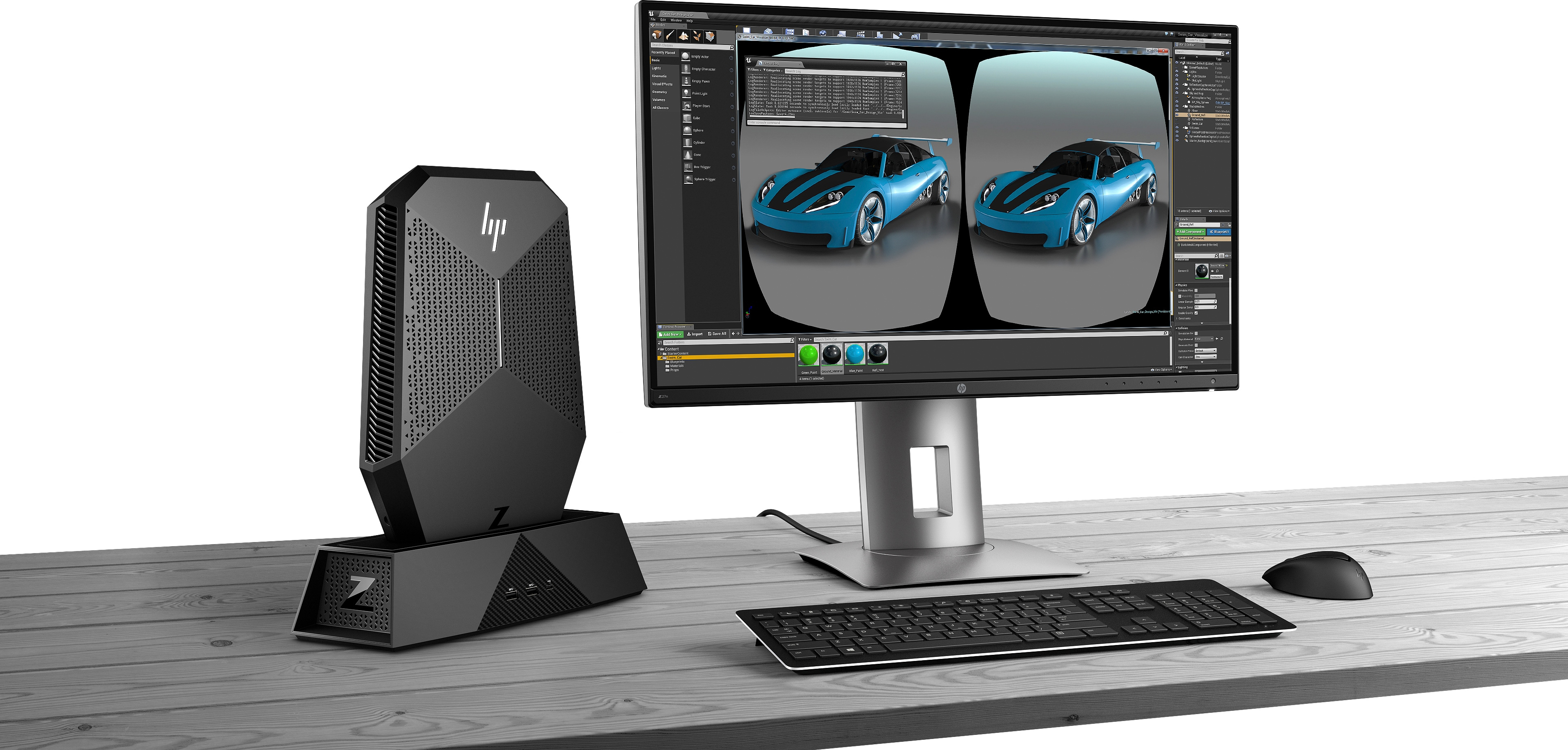 HP - B2B Z VR BACKPACK G1 I7-7820HQ/32GB/512GB/M2 SSD