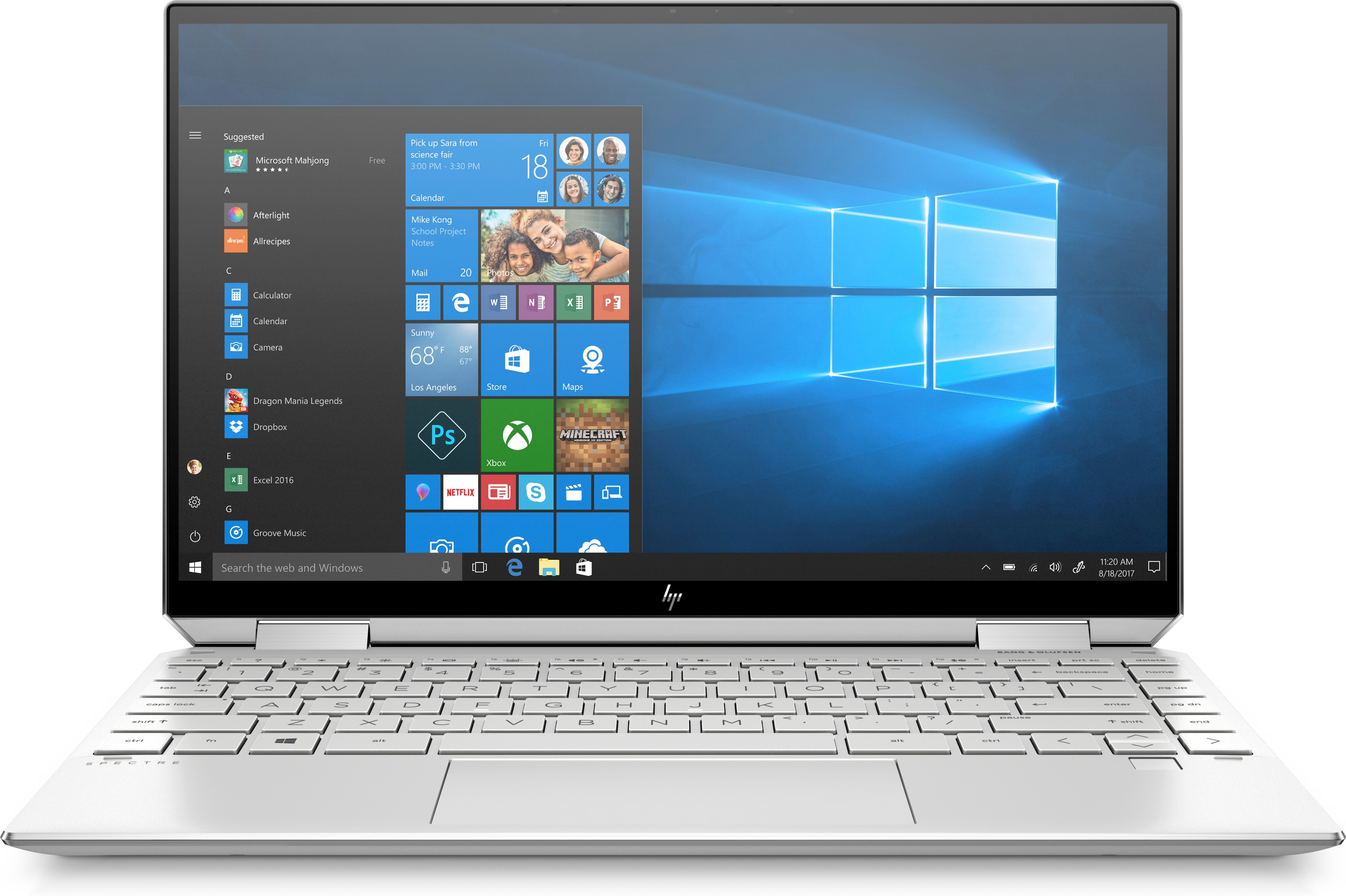 HP Spectre x360 13-aw0302ng - 13,3 Zoll - Intel® Core™ i5 i5-1035G4 - 8 GB - 512 GB - Intel® Iris® Plus Graphics - Windows 10 Home (64 Bit)