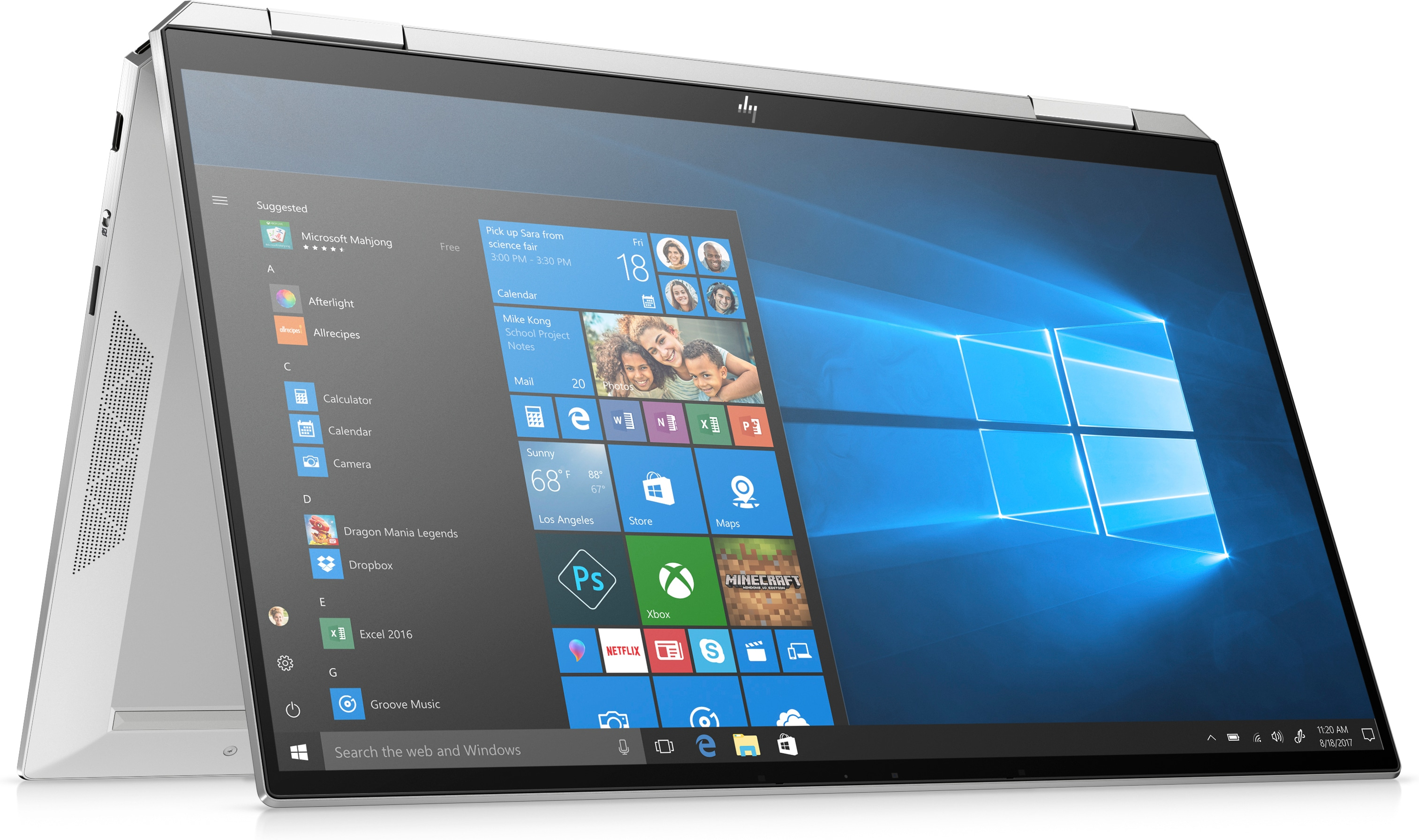 HP Spectre x360 13-aw0302ng - 13,3 Zoll - Intel® Core™ i5 i5-1035G4 - 8 GB - 512 GB - Intel® Iris® Plus Graphics - Windows 10 Home (64 Bit)
