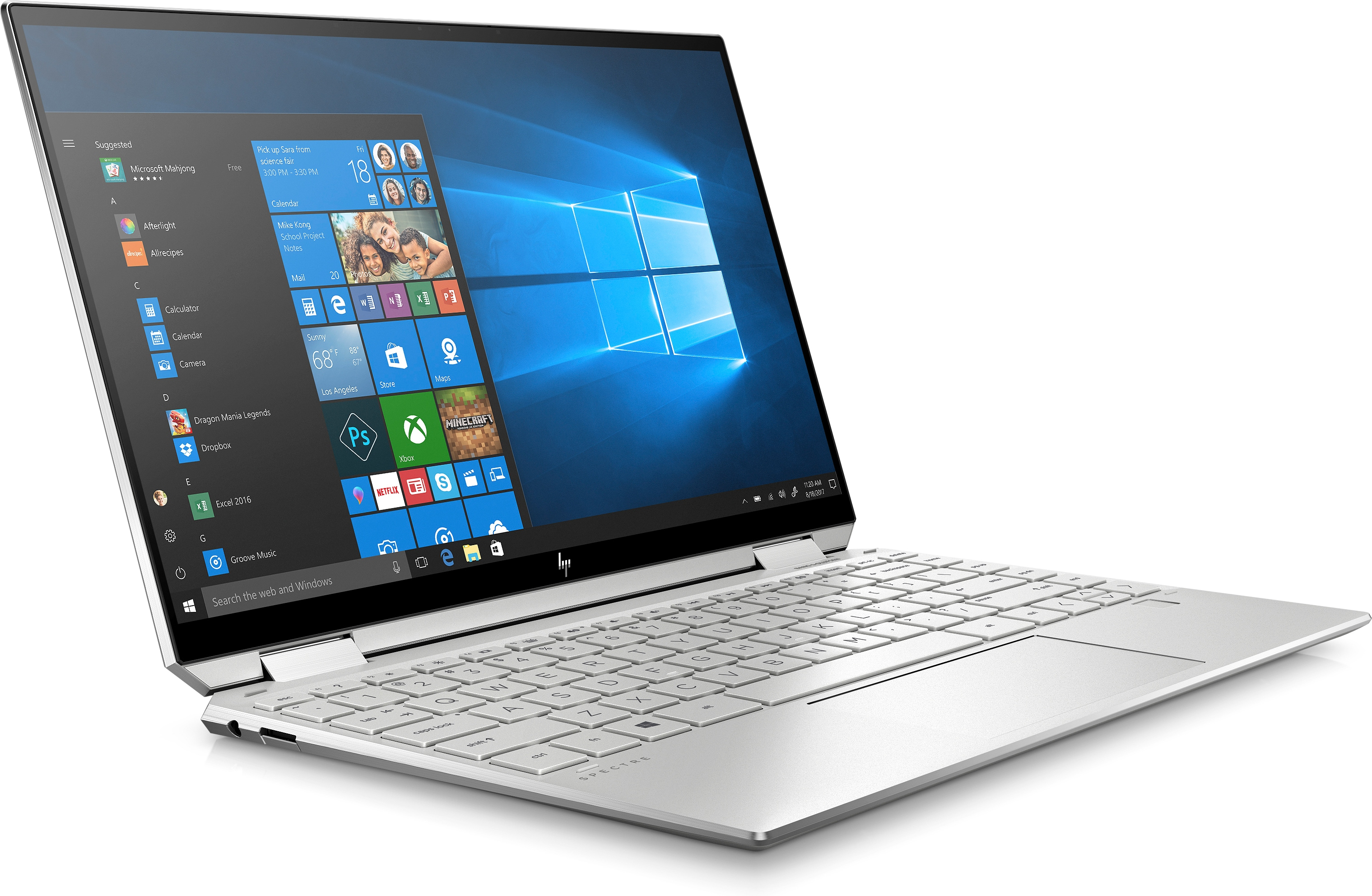 HP Spectre x360 13-aw0302ng - 13,3 Zoll - Intel® Core™ i5 i5-1035G4 - 8 GB - 512 GB - Intel® Iris® Plus Graphics - Windows 10 Home (64 Bit)
