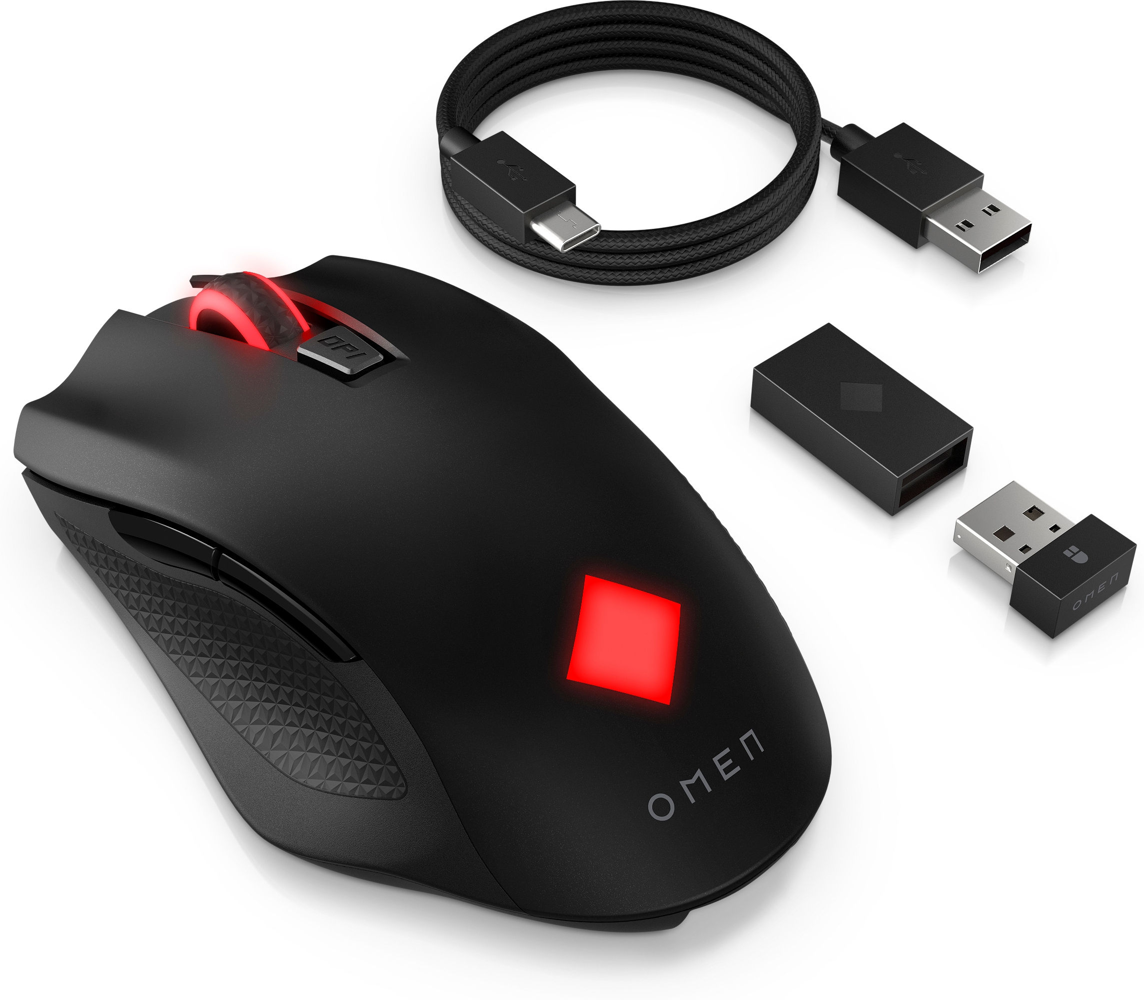 HP OMEN Vector Wireles Gaming-Maus, Schwarz