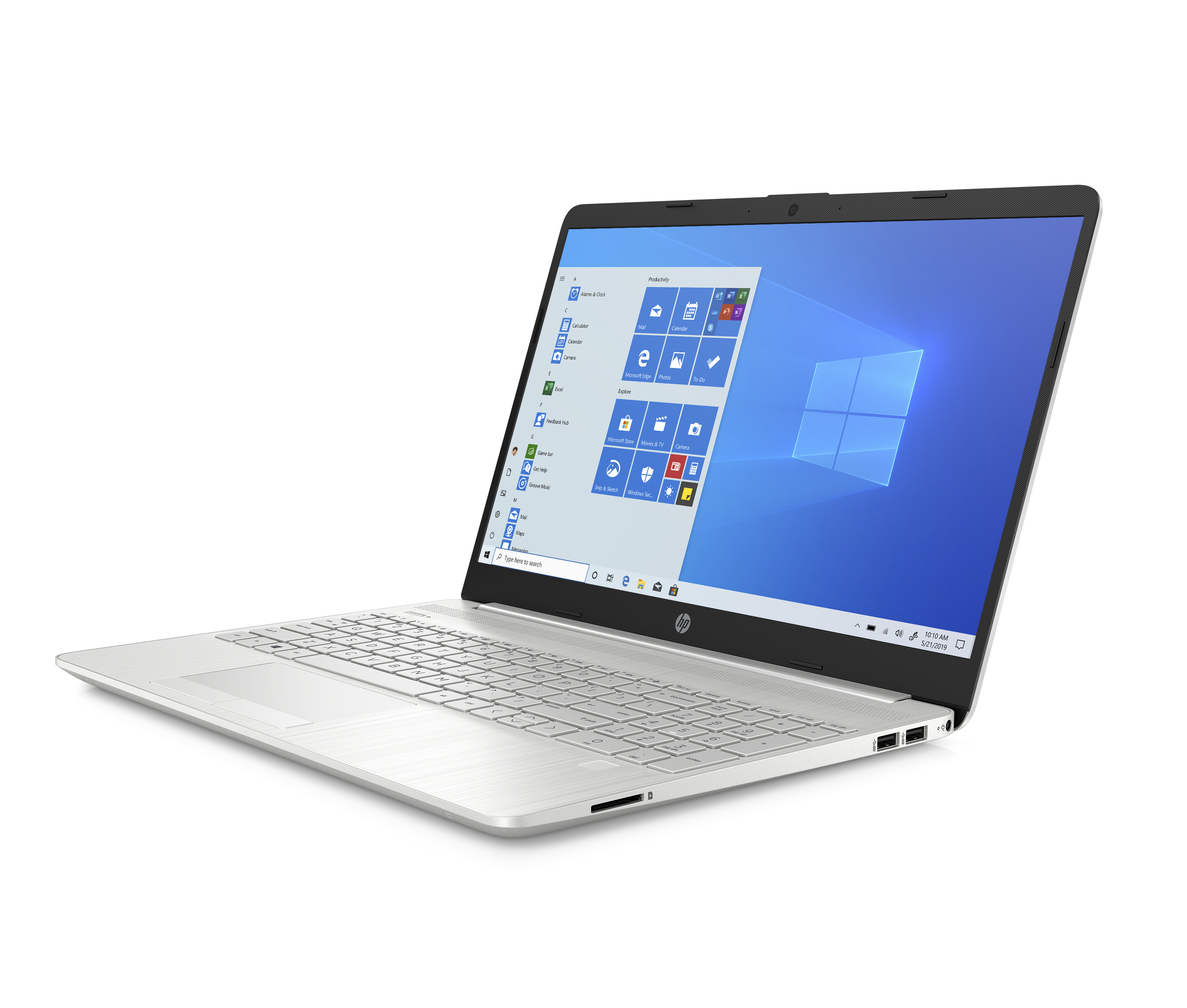 HP 15-dw2373ng - 15,6 Zoll - Intel® Core™ i7 i7-1065G7 - 8 GB - 256 GB - Intel® Iris® Plus Graphics - Windows 10