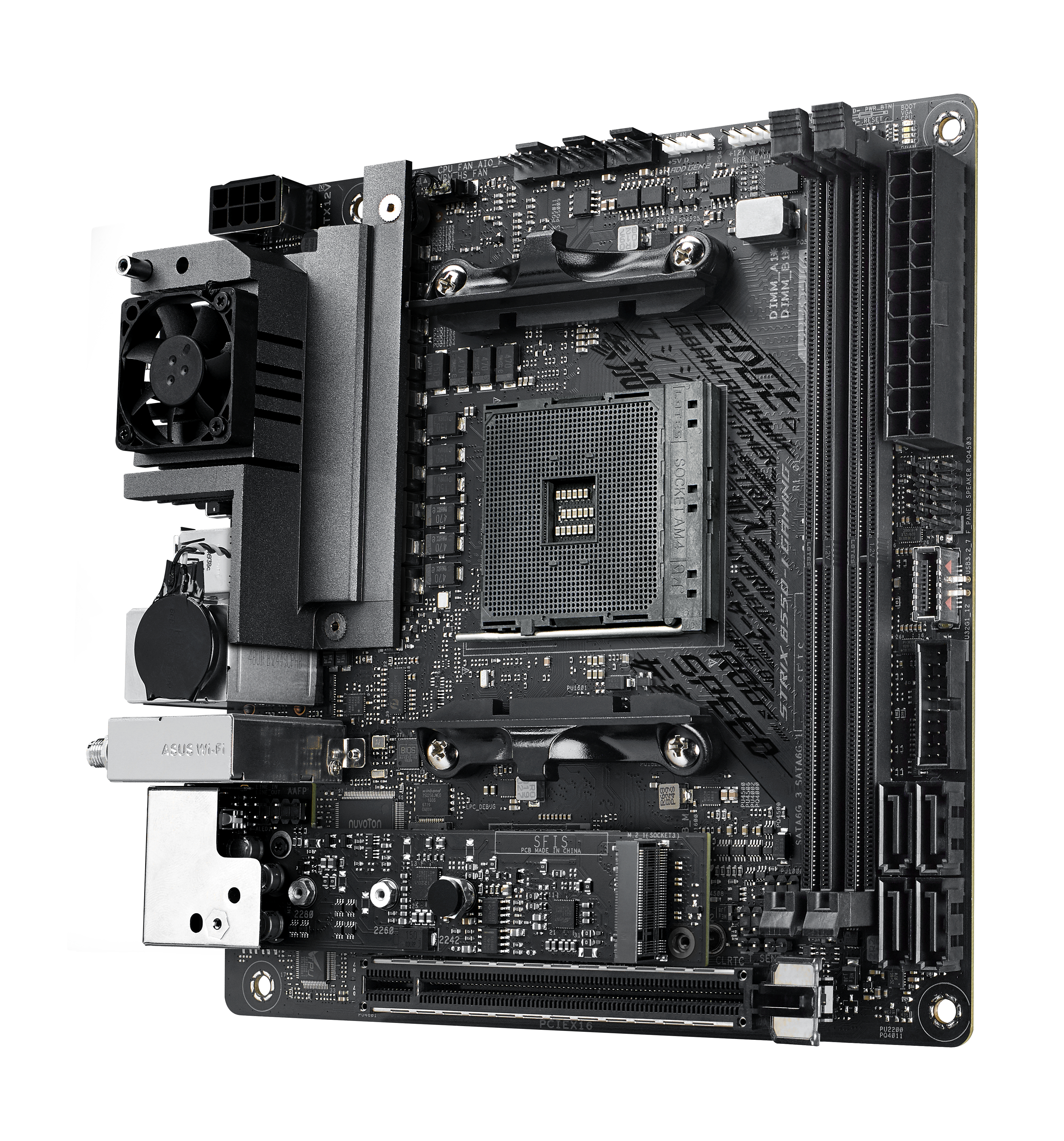 ASUS ROG STRIX B550-I GAMING (90MB14L0-M0EAY0) Mainboard Schwarz