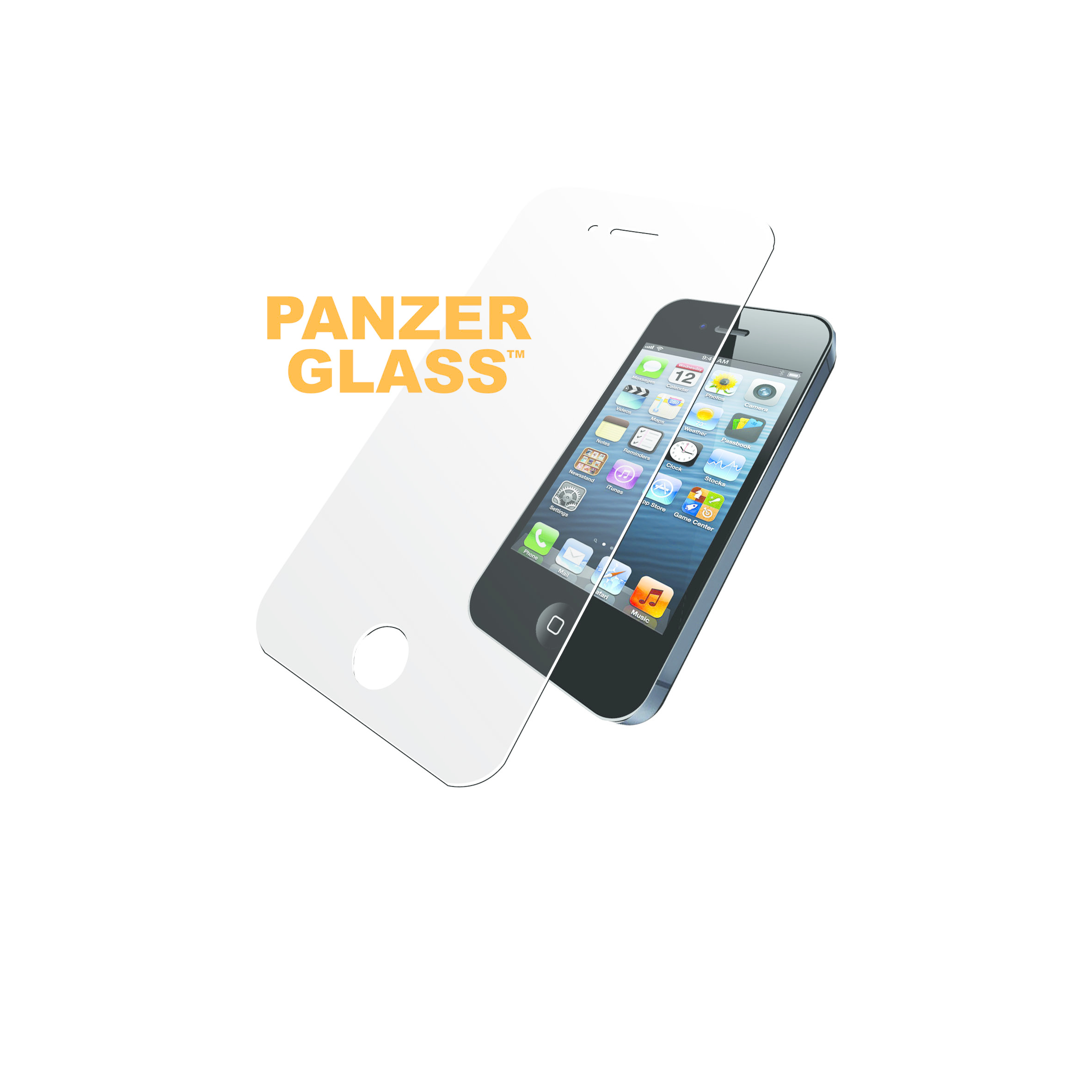 PANZERGLASS 10415 Schutzglas (für Apple iPhone 5, iPhone 5S, iPhone 5c)