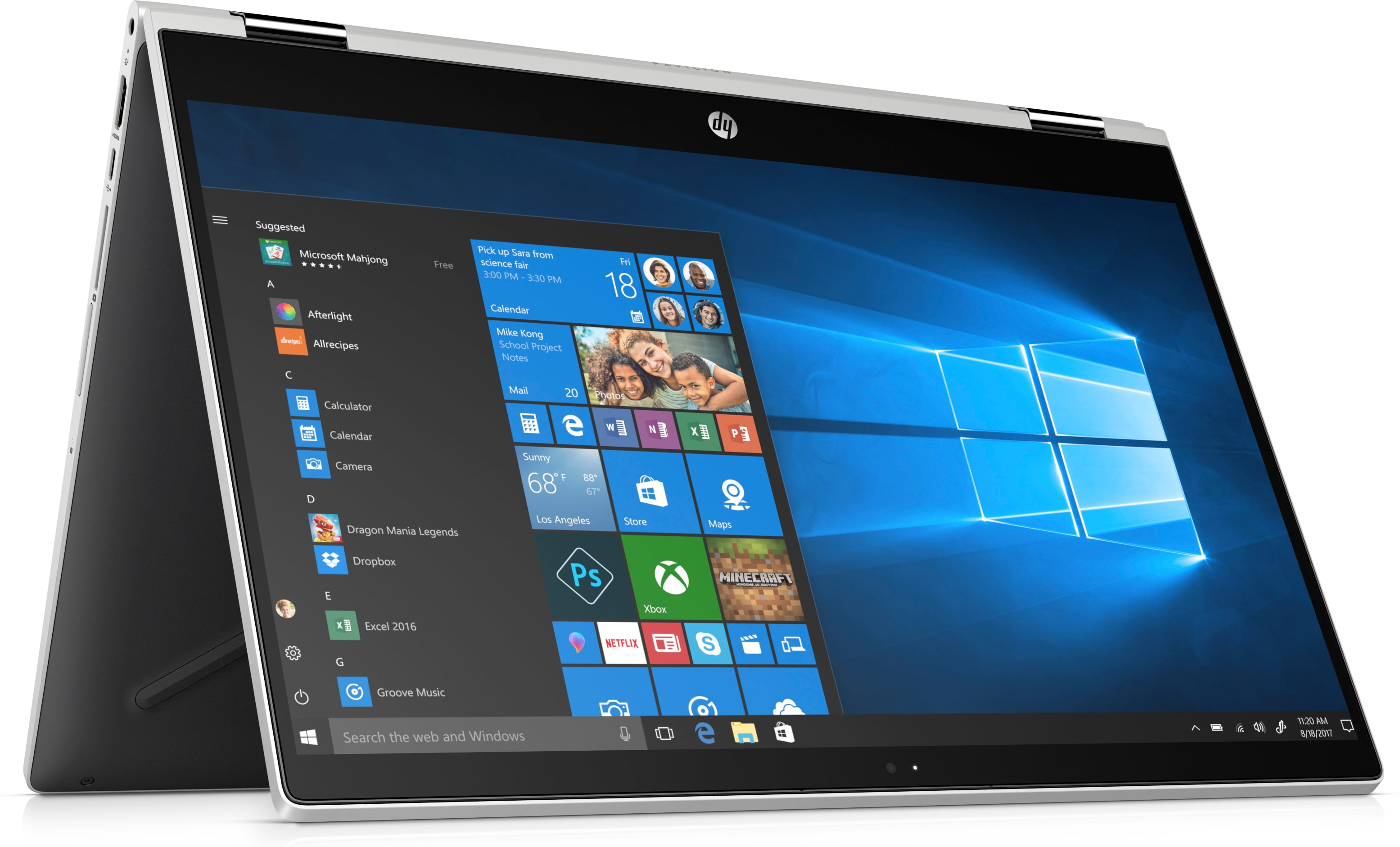 HP Pavilion x360 15-cr0301ng - 15,6 Zoll - Intel® Core™ i3 i3-8130U - 8 GB - 1 TB - Intel® UHD 620 - Windows 10 Home (64 Bit)