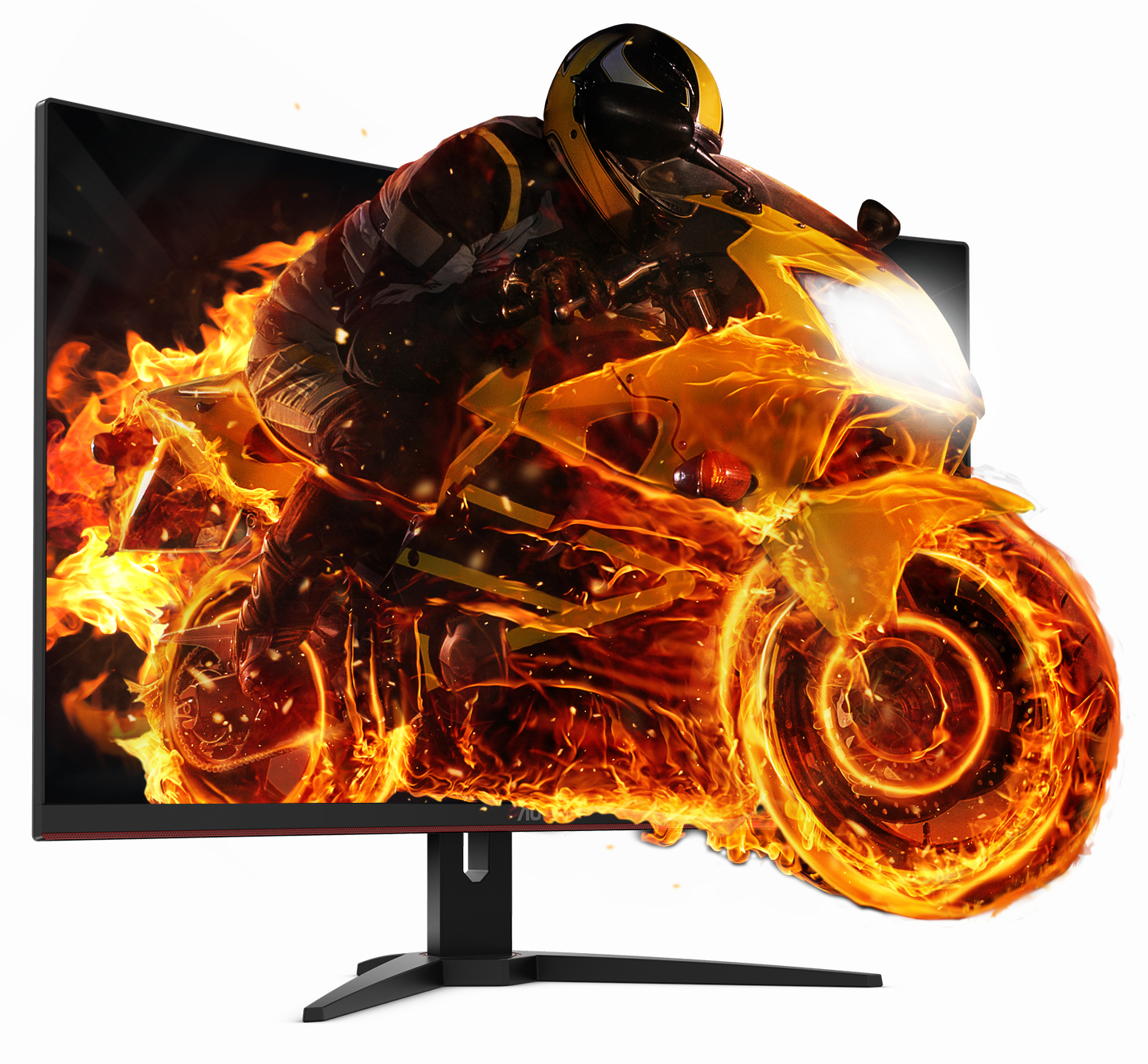 AOC CQ32G1  31,5 Zoll  QHD  Gaming Monitor  1 ms Reaktionszeit  
