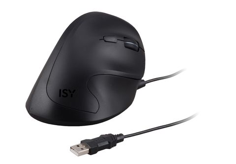 ISY IEM-2000 Maus, | Maus Schwarz in SATURN Kabelgebunden Schwarz online kaufen