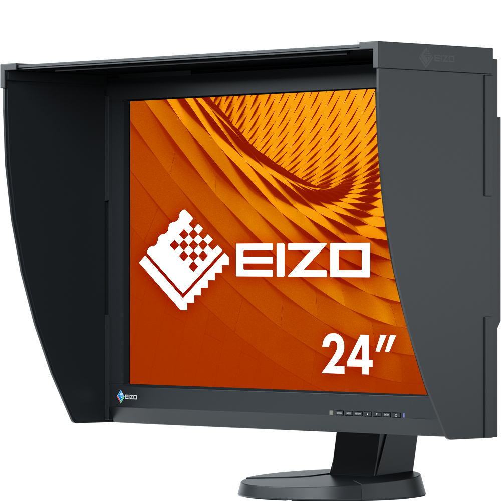 EIZO CG247X 24,1 Zoll  WUXGA  Grafik Monitor  10 ms Reaktionszeit  