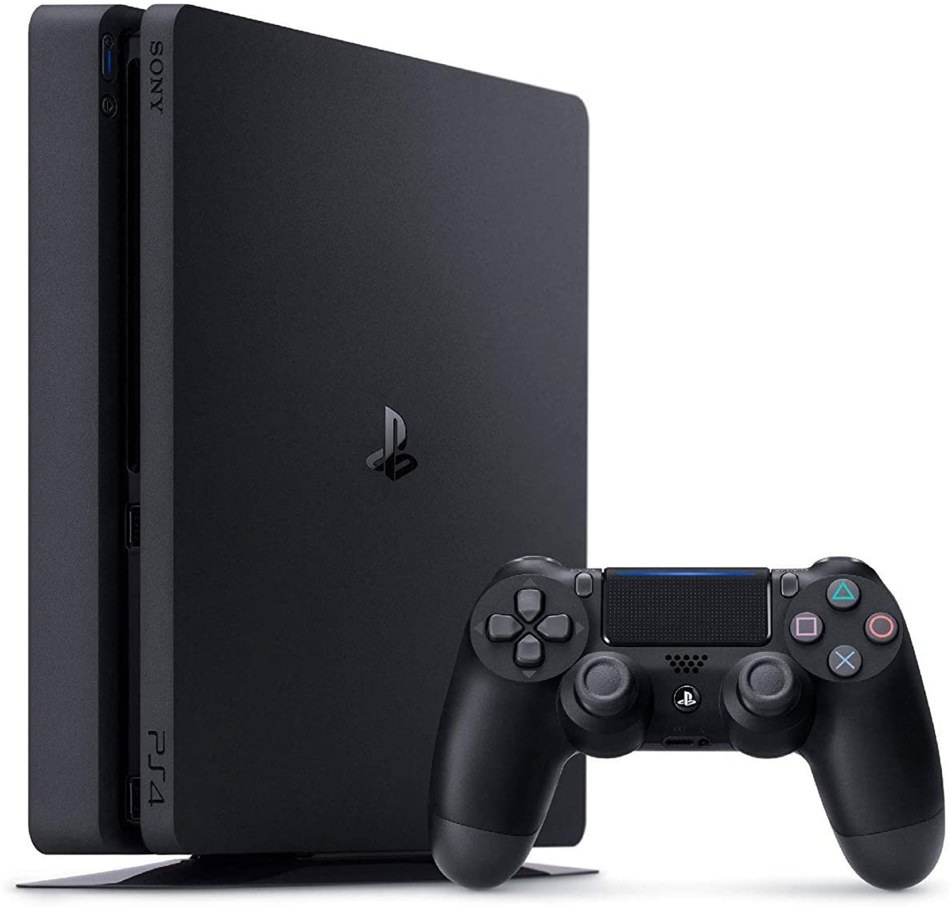 Consola - Sony PS4 500 GB, Negro + FIFA 21, Auriculares Gaming Red Level Gaming Estéreo