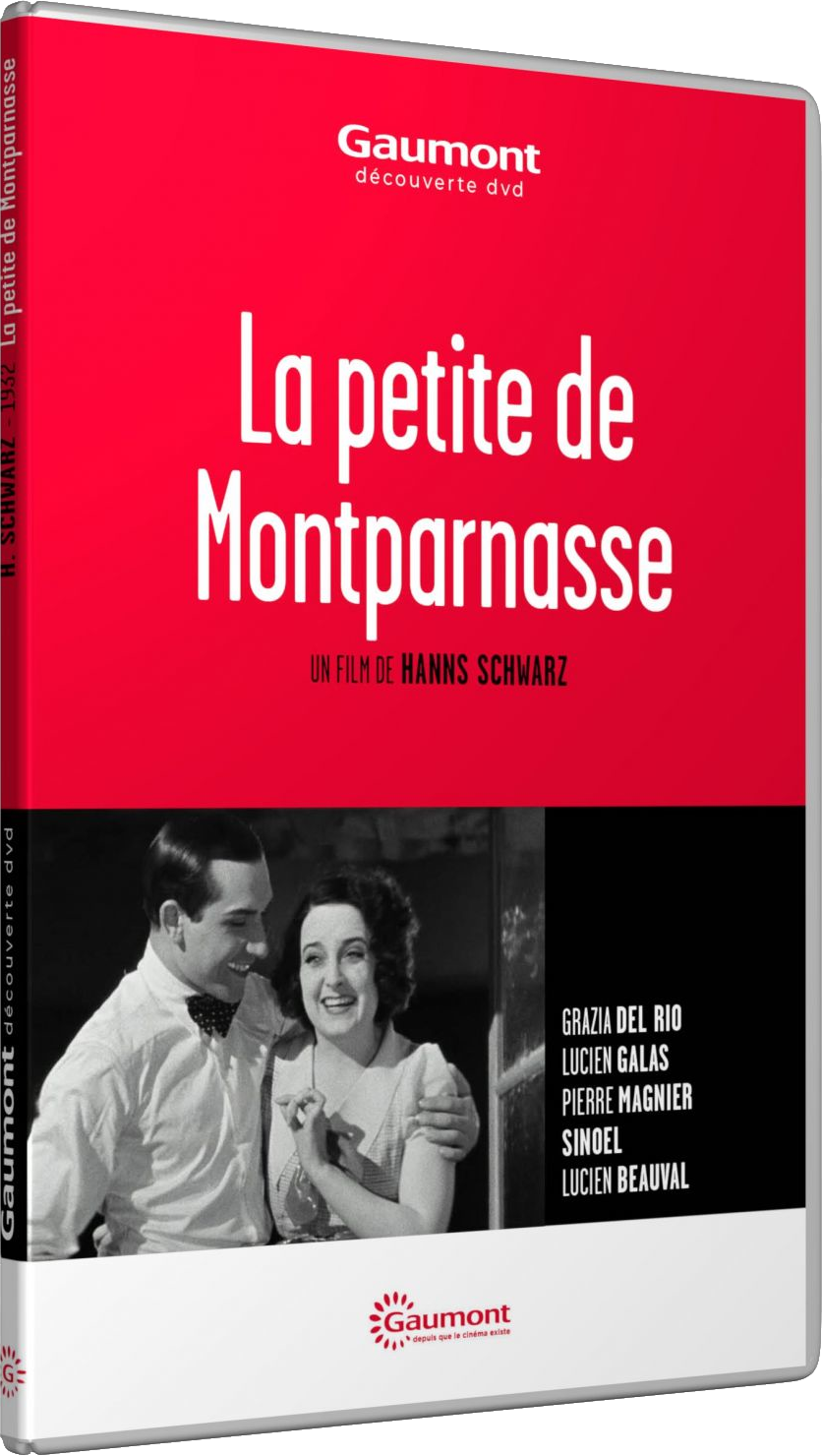 Boîtier DVD, fond rouge, image noir et blanc d'un couple, texte français.