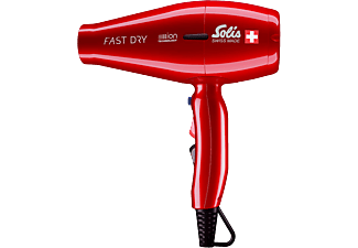 SOLIS 381 Fast Dry - Asciugacapelli (Rosso)