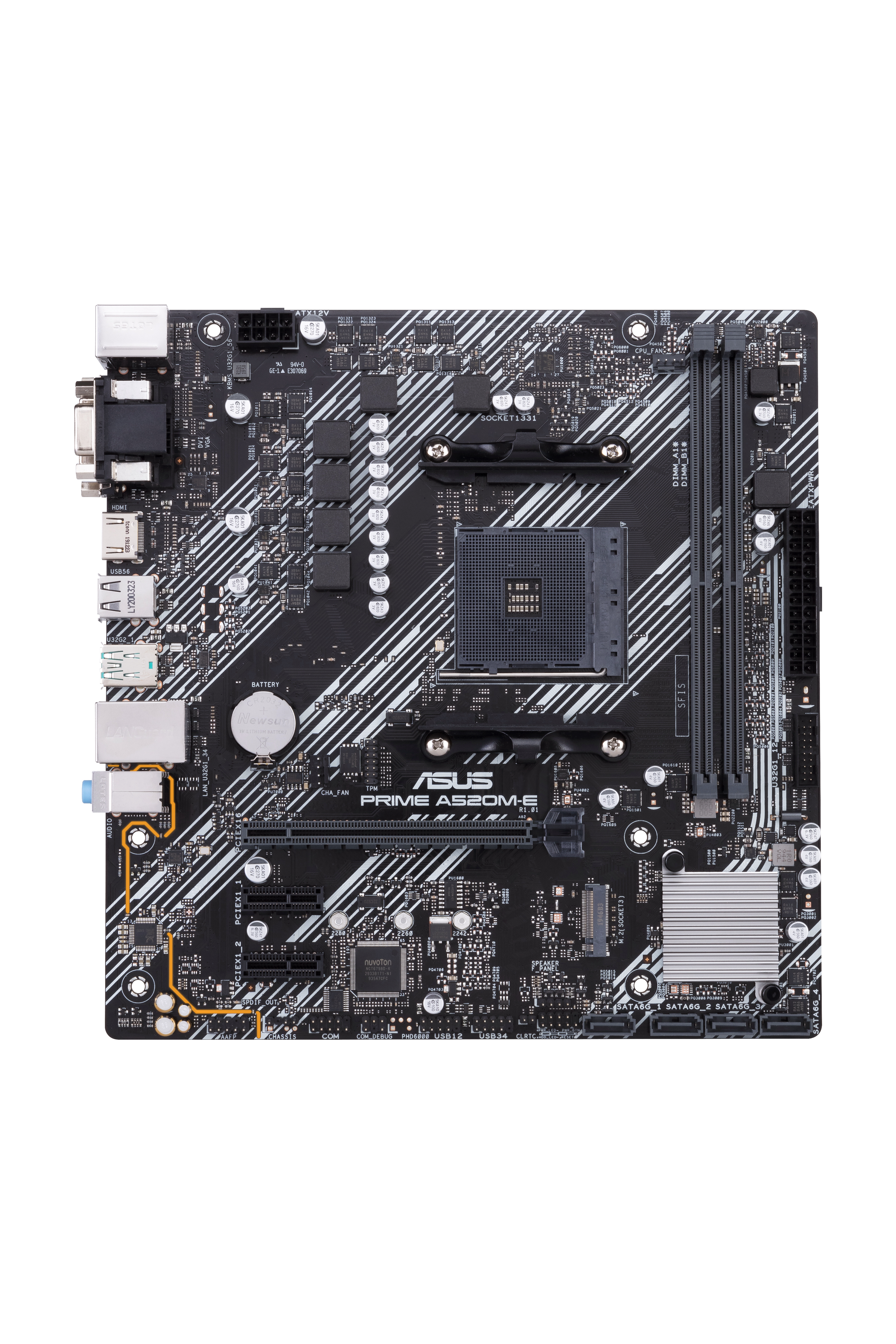 ASUS PRIME A520M-E (90MB1510-M0EAY0) Mainboard Schwarz