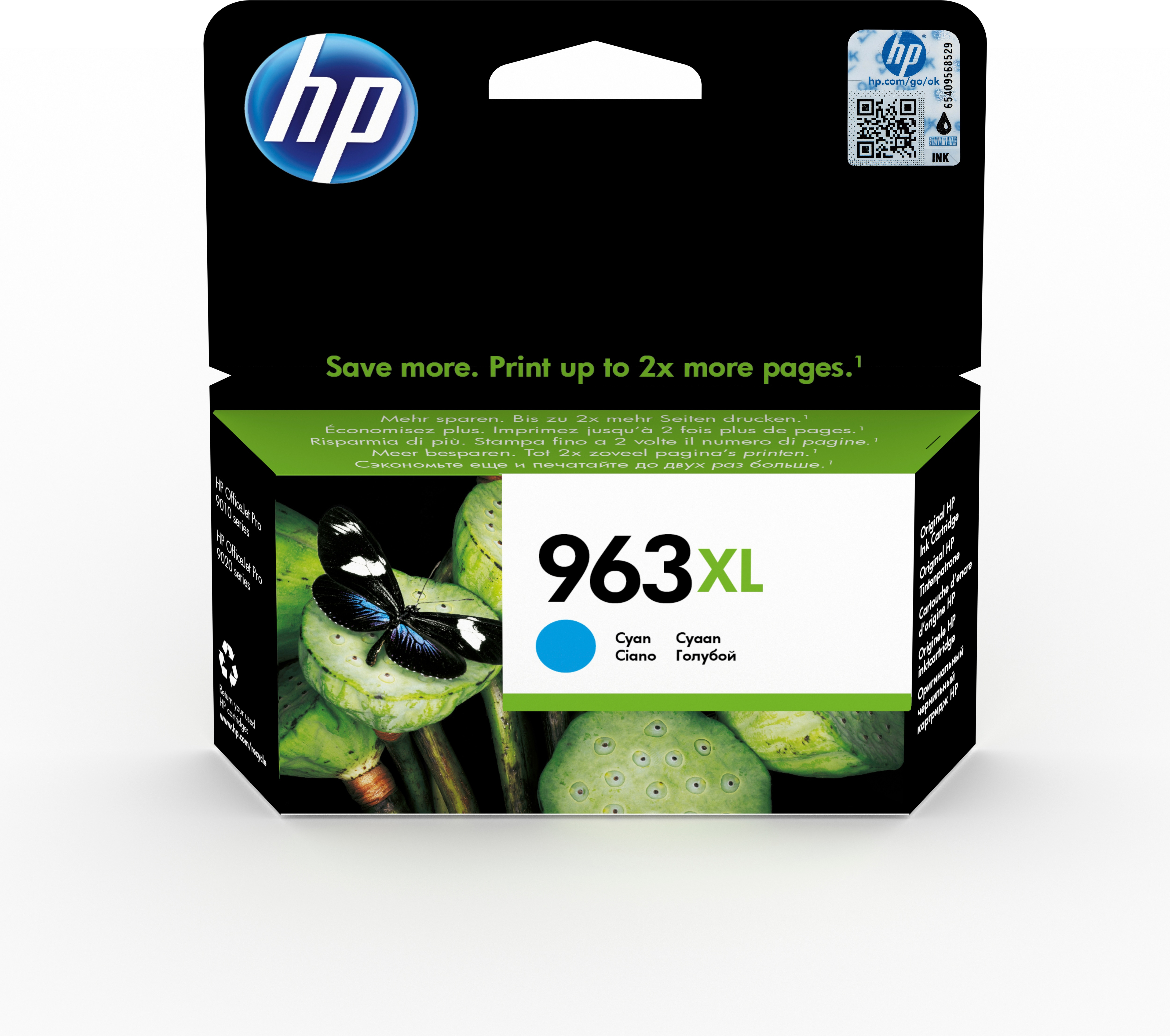 HP - 3JA30AE#301 - 963XL - Inktcartridge zwart
