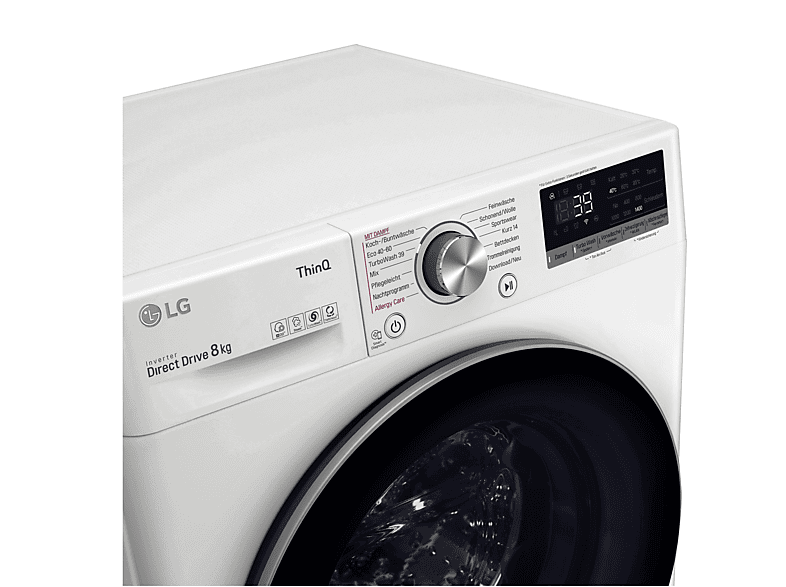 LG F4WV708P1E Waschmaschine (8 kg, 1360 U/Min., A)
