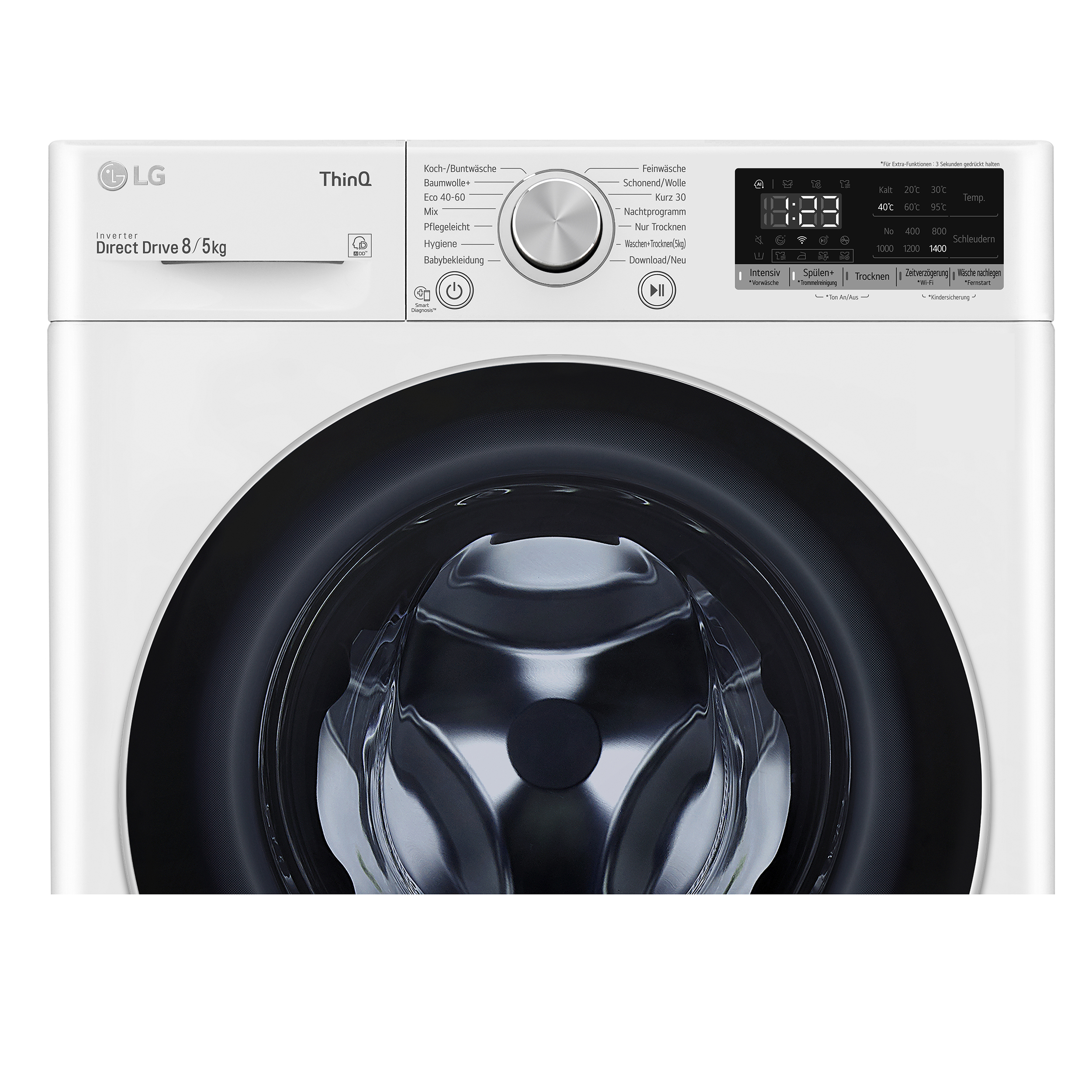 LG F14WD85TN1E Waschtrockner (8 kg / 5 kg, 1360 U/Min.)