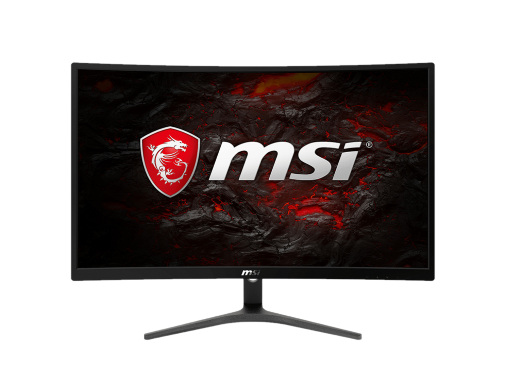 Monitor gaming - MSI Optix G241VC, 23.6" FHD, VA, 1 ms, 75 Hz, AMD FreeSync, True Color, Curvado, Negro