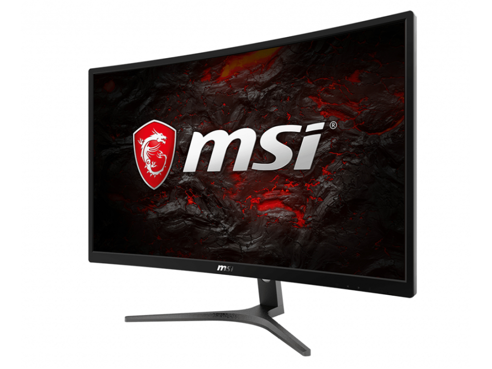 Monitor gaming - MSI Optix G241VC, 23.6" FHD, VA, 1 ms, 75 Hz, AMD FreeSync, True Color, Curvado, Negro