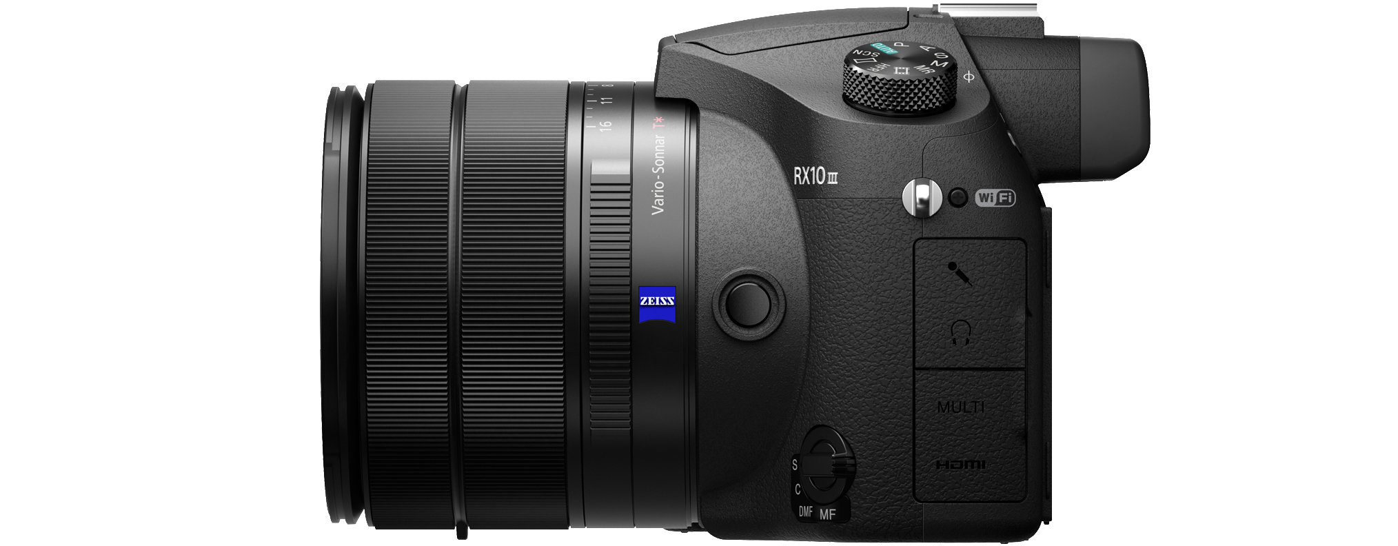 SONY Cyber-shot DSC-RX10 M3 Zeiss TFT-LCD, 25x Xtra Bridgekamera , NFC WLAN Fine, Schwarz, Zoom, opt