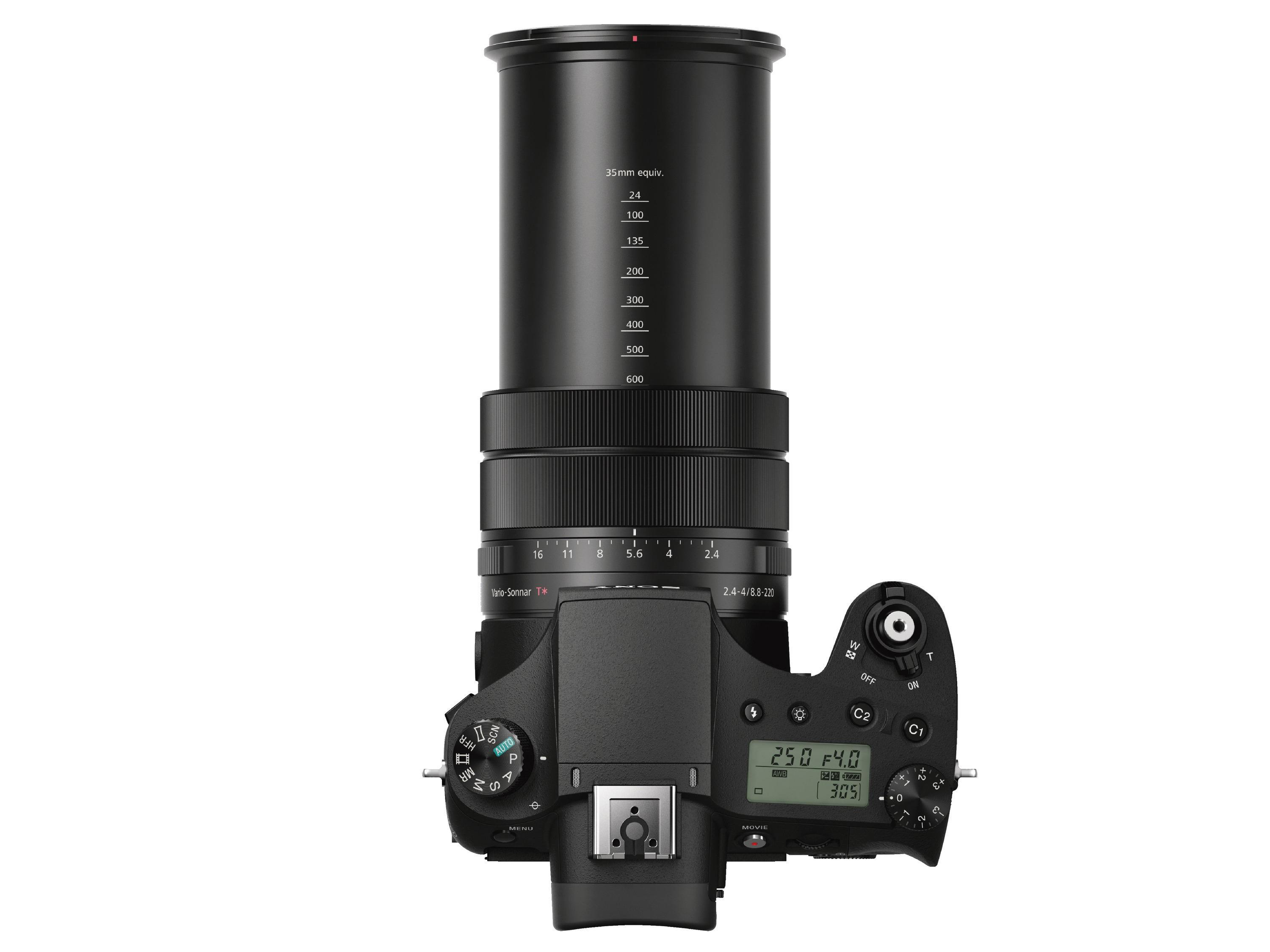 SONY Cyber-shot DSC-RX10 M3 Zeiss NFC Bridgekamera Schwarz, 25x opt. Zoom, TFT-LCD, Xtra Fine, WLAN