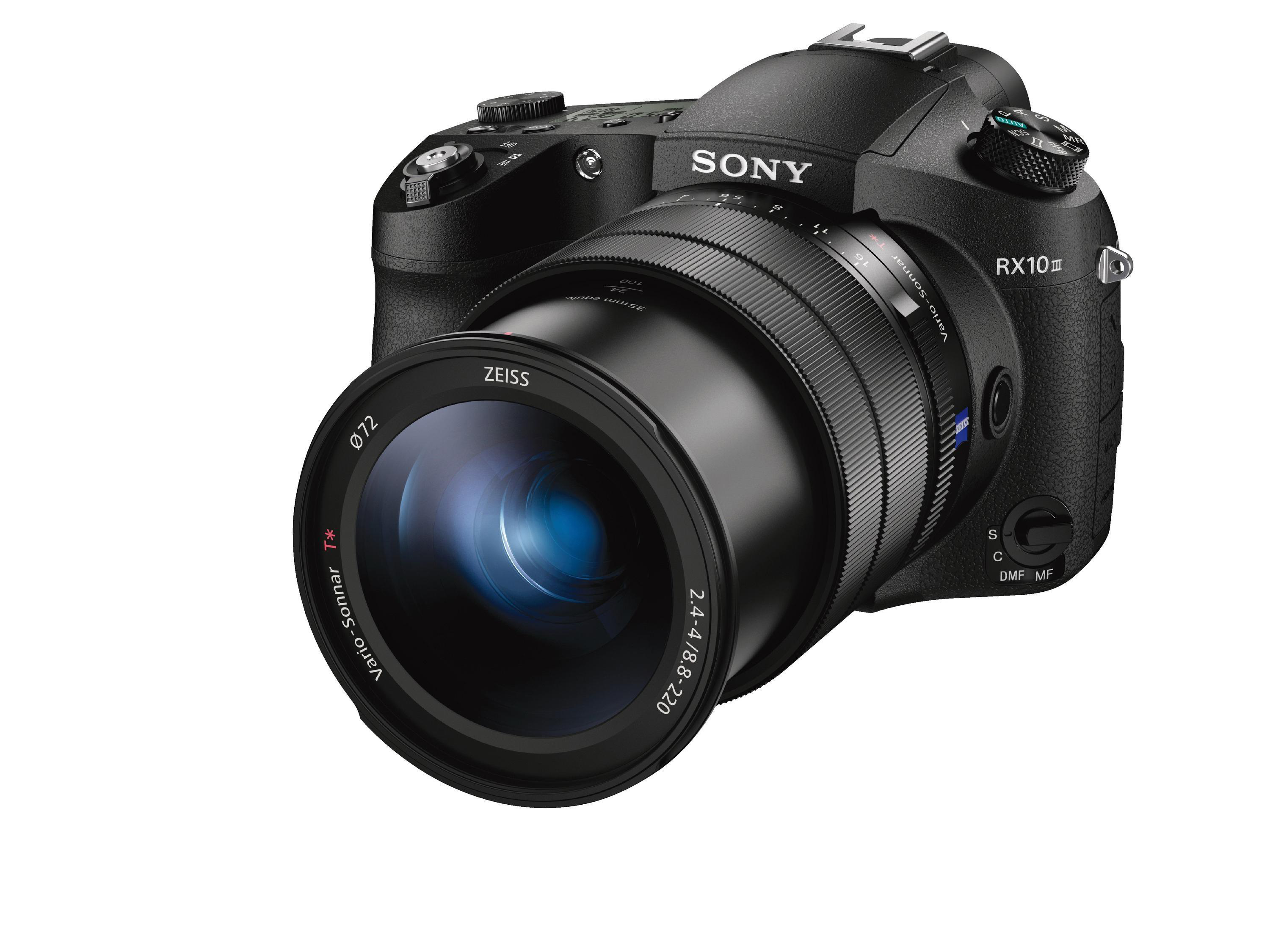SONY Cyber-shot DSC-RX10 M3 Zeiss NFC Bridgekamera Schwarz, 25x opt. Zoom, TFT-LCD, Xtra Fine, WLAN