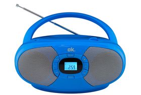 Reproductor de CD portátil - cd player walkman portable home repeater  frühpädagogik englisch bluetooth cd player BYTELIKE, blanco