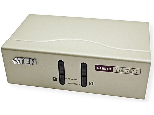 ATEN CS72U - Switch KVM (Argento)