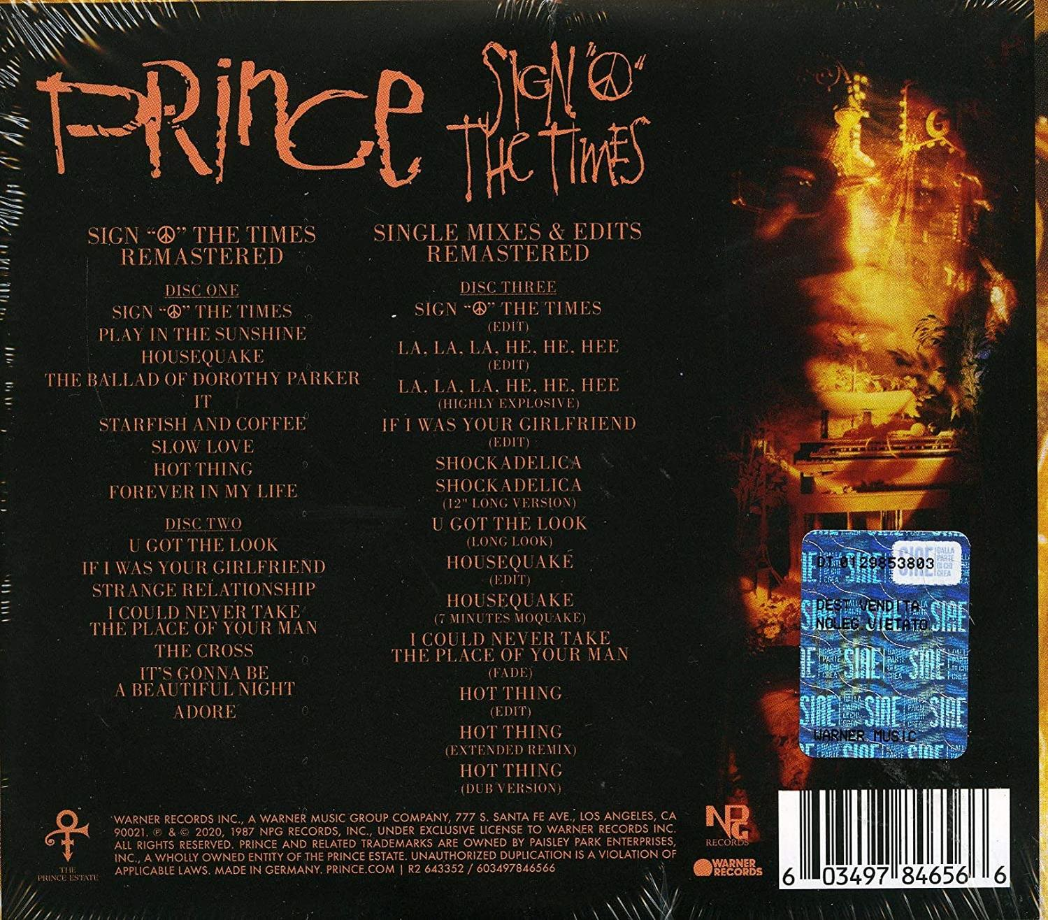 Prince - Sign O' The Times (DLX) CD