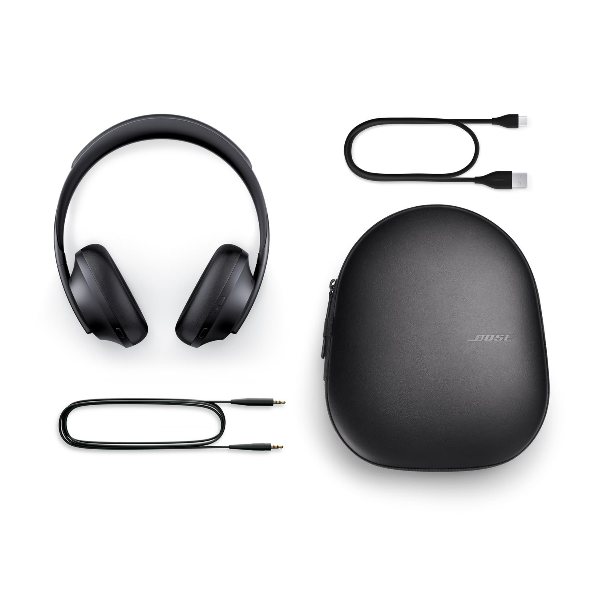 BOSE Headphones kabellose Noise-Cancelling, Bluetooth Schwarz Over-ear 700 Kopfhörer