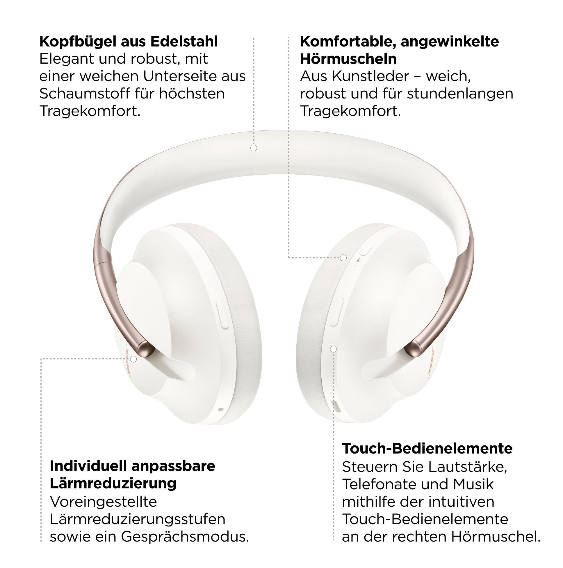 BOSE Headphones 700 Limited Edition  kabellose Noise-Cancelling, Over-ear Kopfhörer Bluetooth Soapstone