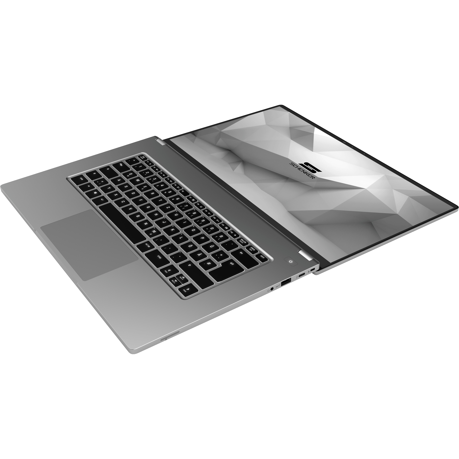 SCHENKER VISION 15 - E21qzc, Touchscreen, Intel Notebook Intel® Graphics 15,6 G7, Display 16 i7 GB Prozessor, RAM, mSSD, GB Iris Core™ Xe 500 mit Silber Zoll