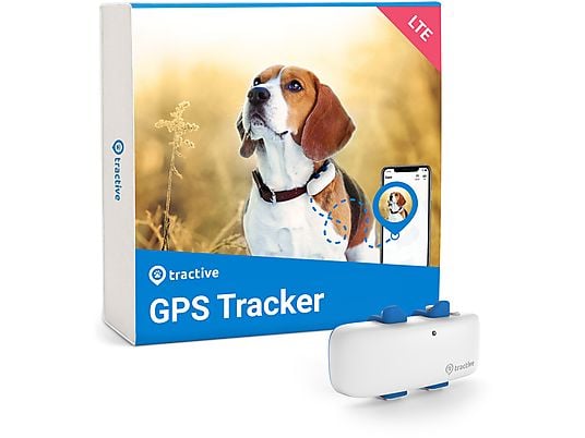 TRACTIVE TRNJAWH - Tracker GPS pour chiens (Blanc)