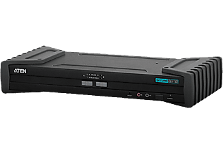 ATEN CS1182 - Sicherer KVM-Switch (Schwarz)