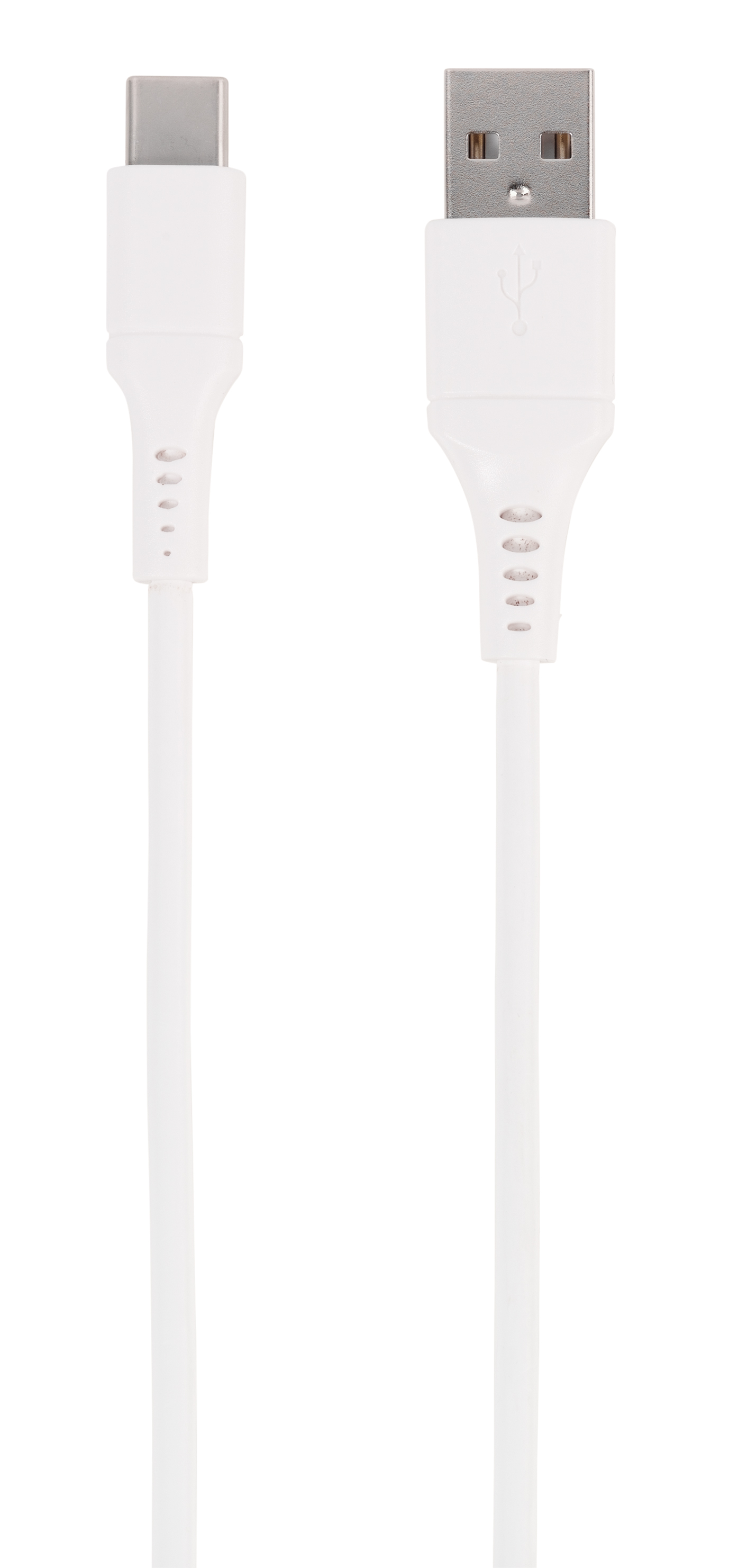 VIVANCO 60809 Ladegerät mit Qualcomm QuickCharge 3.0, 18W, inkl. 1,2m USB-Type-C-Kabel